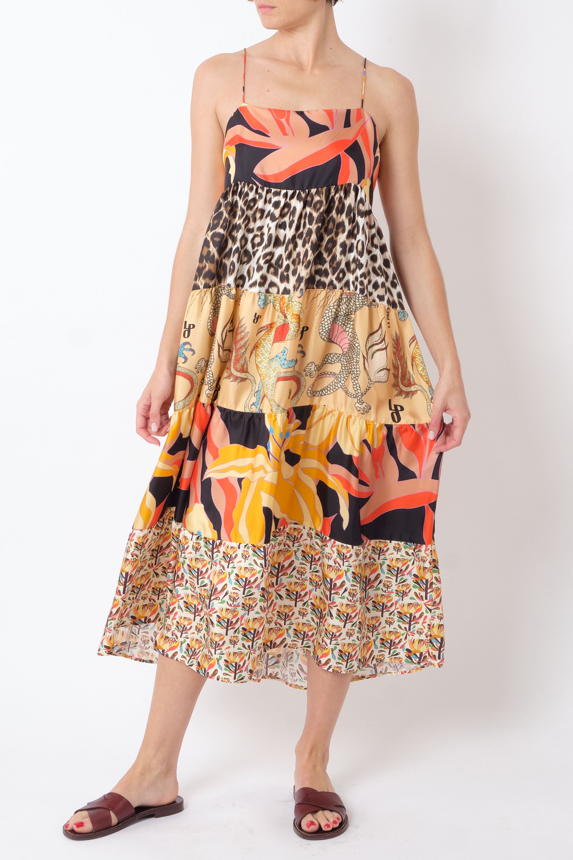 Fidji Dress in Mix Lys, from La Prestic Ouiston