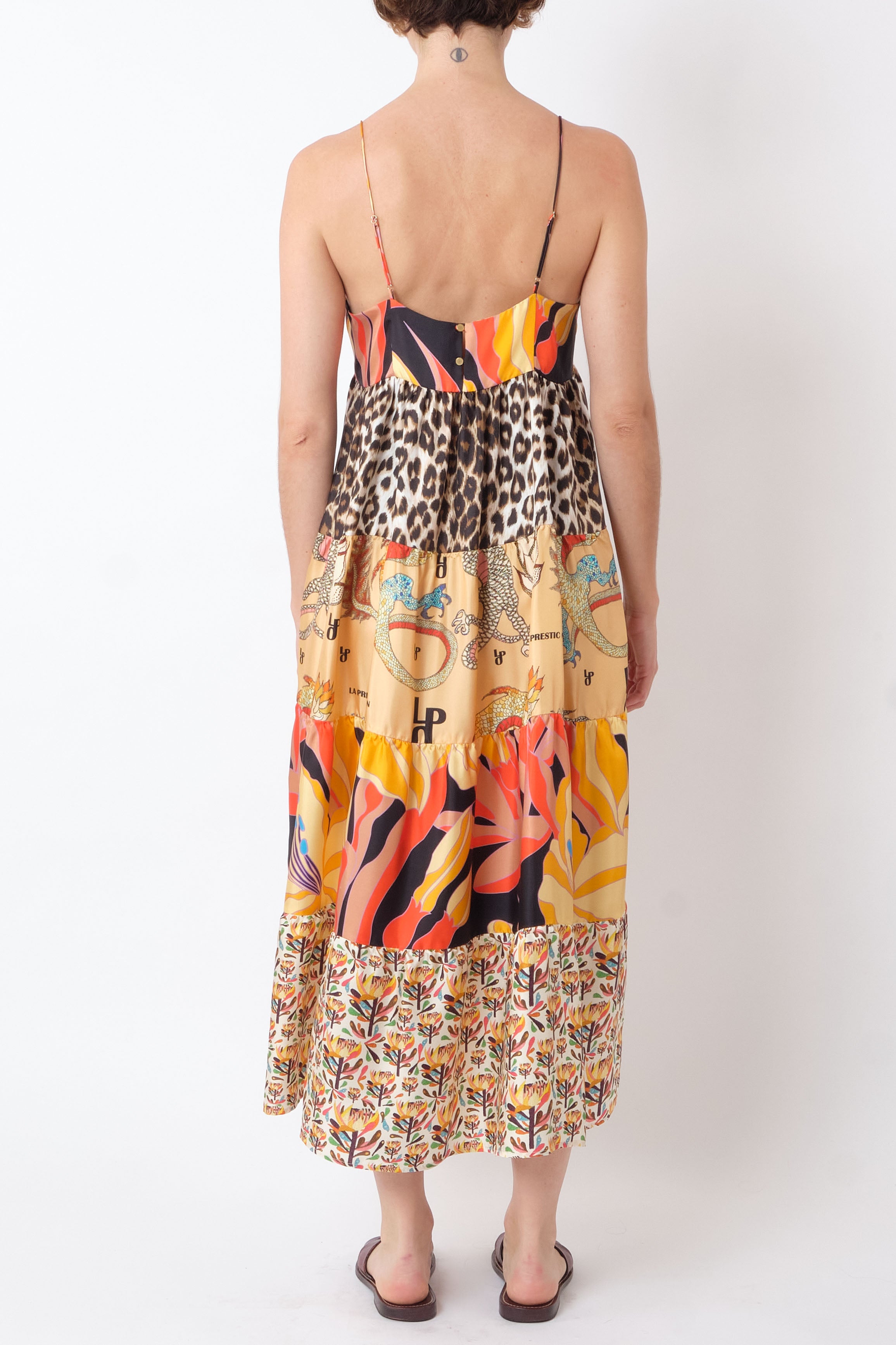 Fidji Dress in Mix Lys, from La Prestic Ouiston