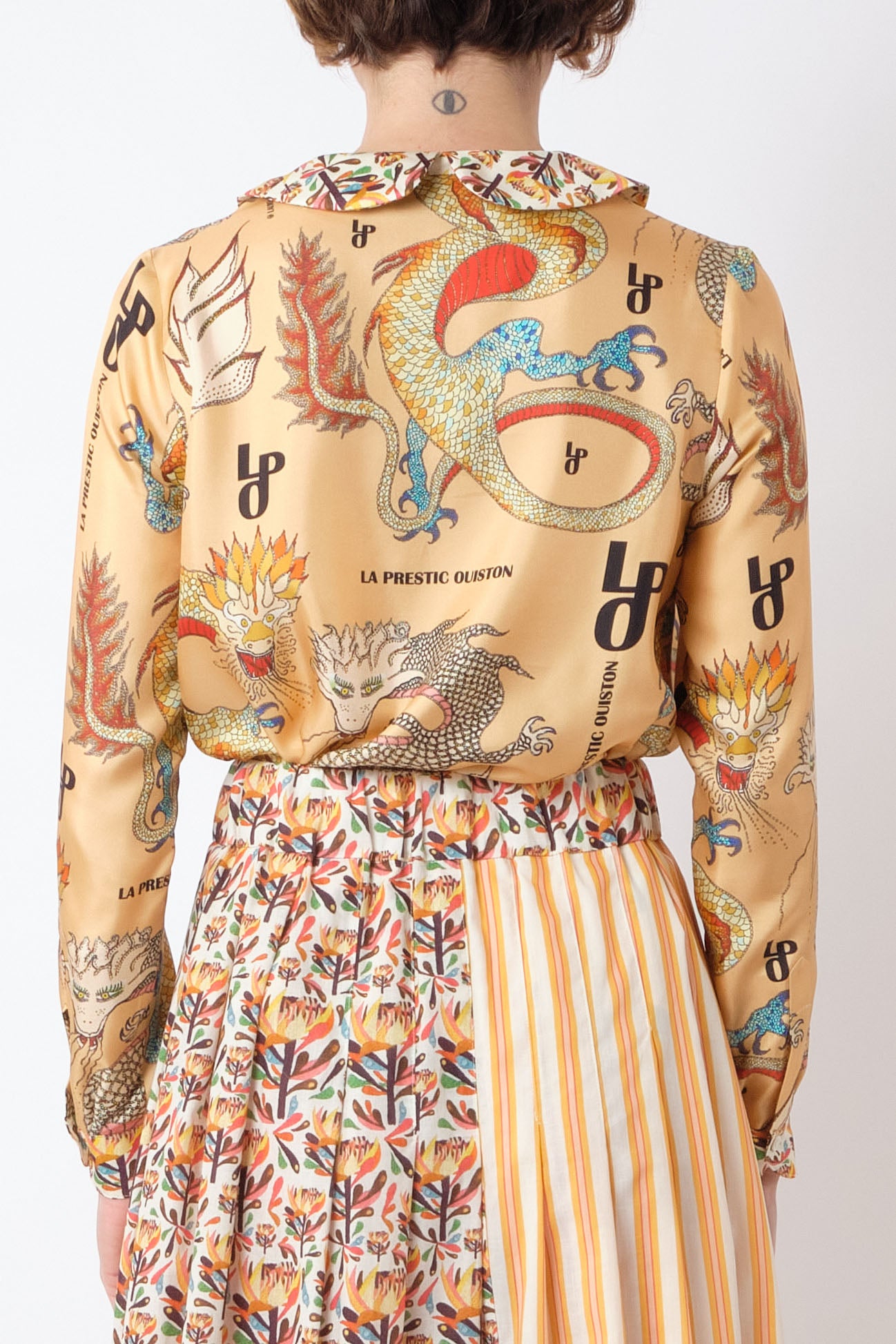 Suzanne Shirt in Dragons LPO, from La Prestic Ouiston