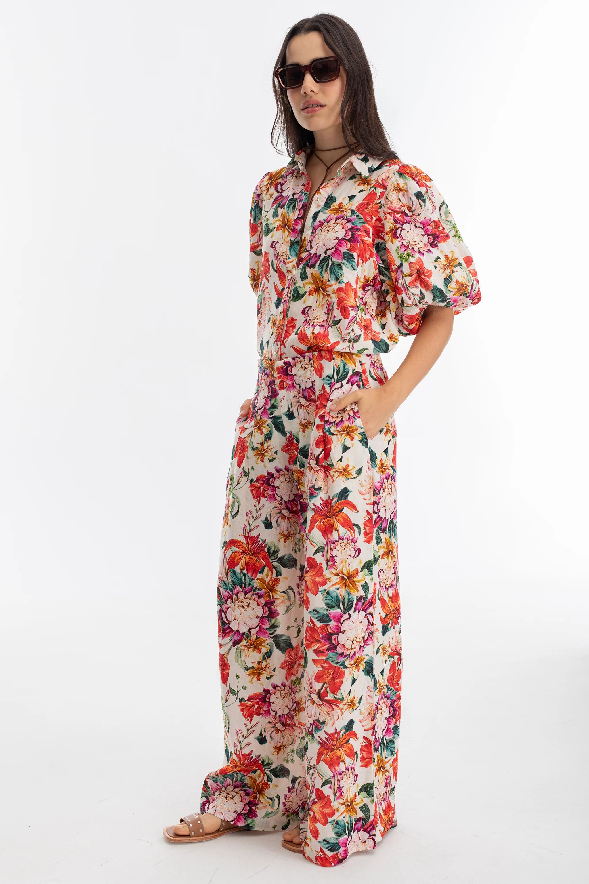 Culotte Pants in Full Bloom, from Lanhtropy