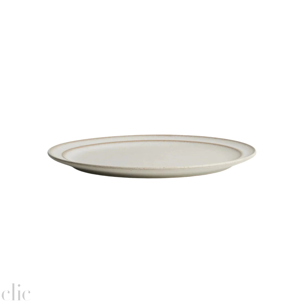 Large Pillar Plate in Oat