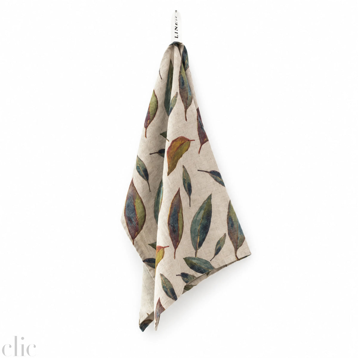 Golden Fall Kitchen Towel in Dark Natural Linen, from Linen Tales