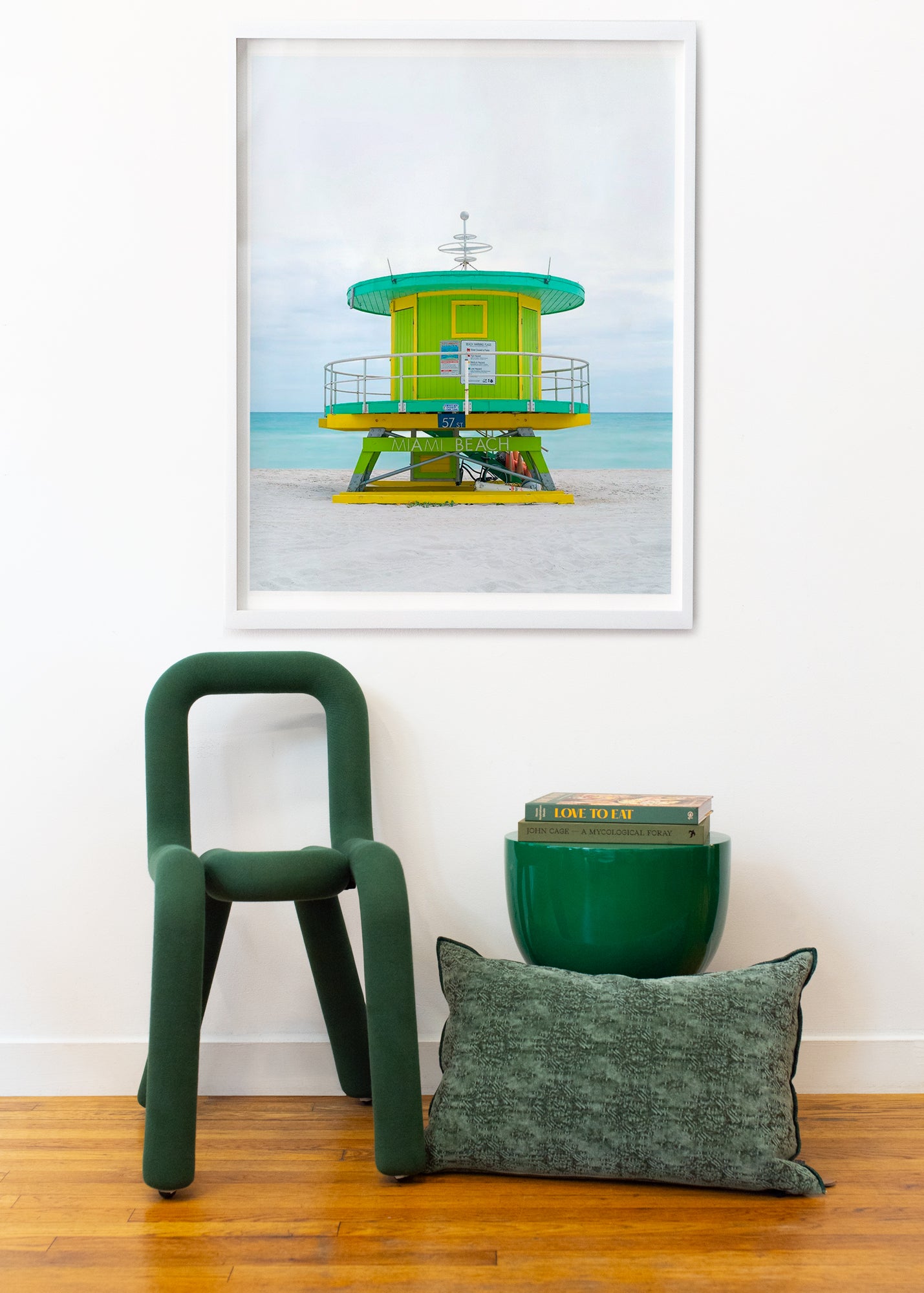 Lifeguard Tower 57th Street, Miami Beach by Tommy Kwak