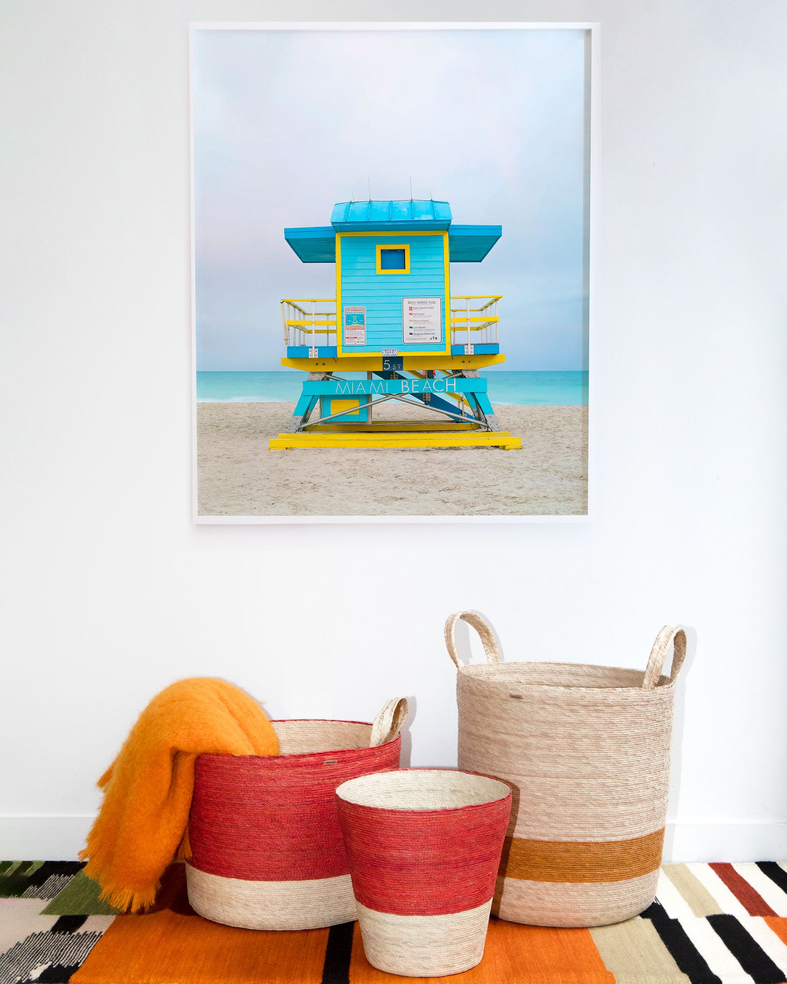 Lifeguard Tower 5th Street, Miami Beach by Tommy Kwak