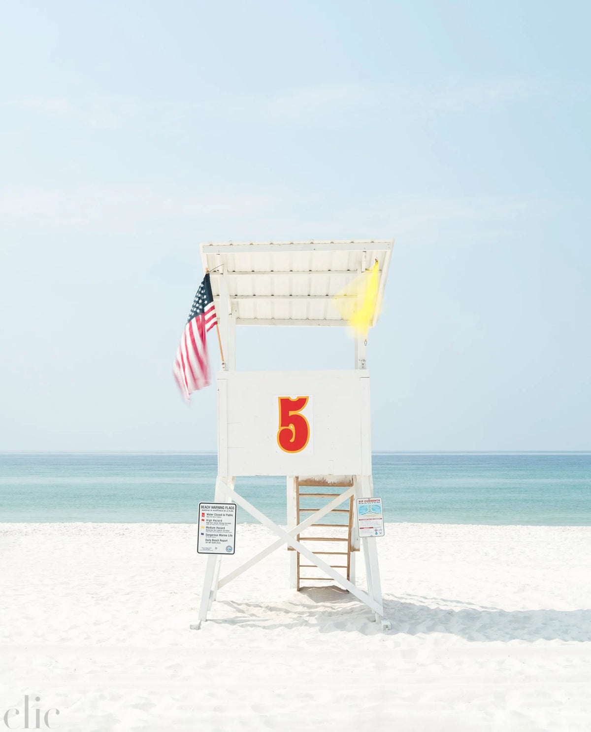 Lifeguard Tower No. 5 Orange Beach, Alabama by Tommy Kwak
