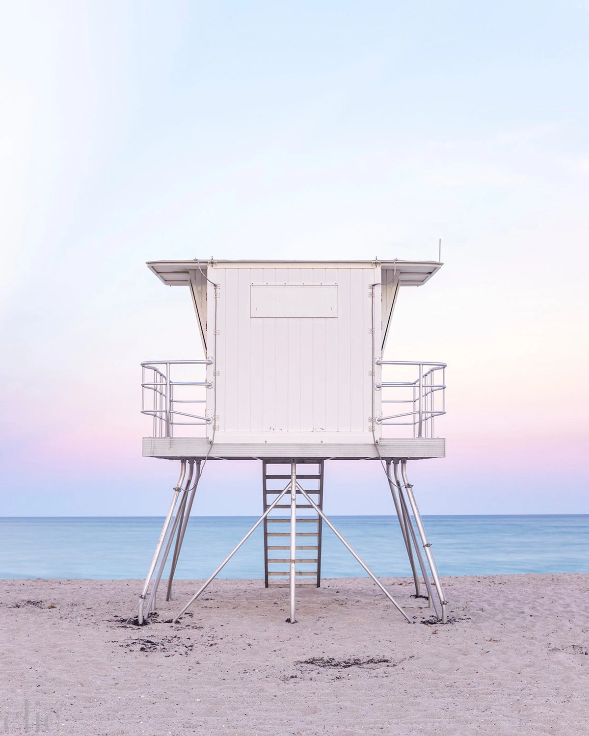 Lifeguard Tower Riviera Beach Florida by Tommy Kwak