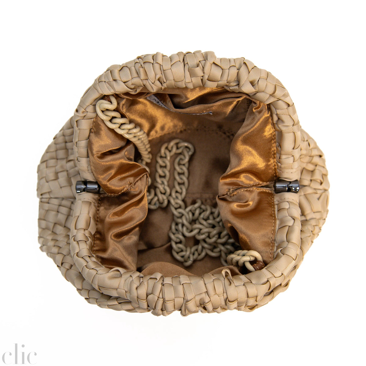 Lilia Mini Game Bag in Natural, from Maria La Rosa