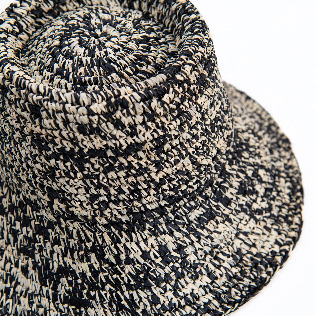 Lolo Hat in Black & Ivory, from Wyeth