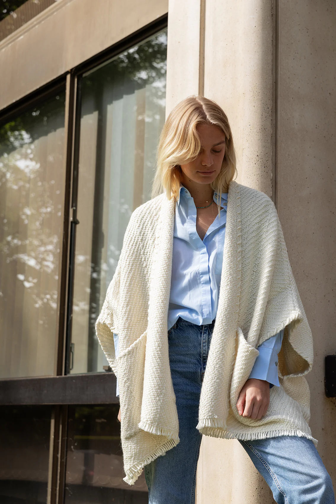 Lose Billy Cardigan in Ivoire, from Wehve