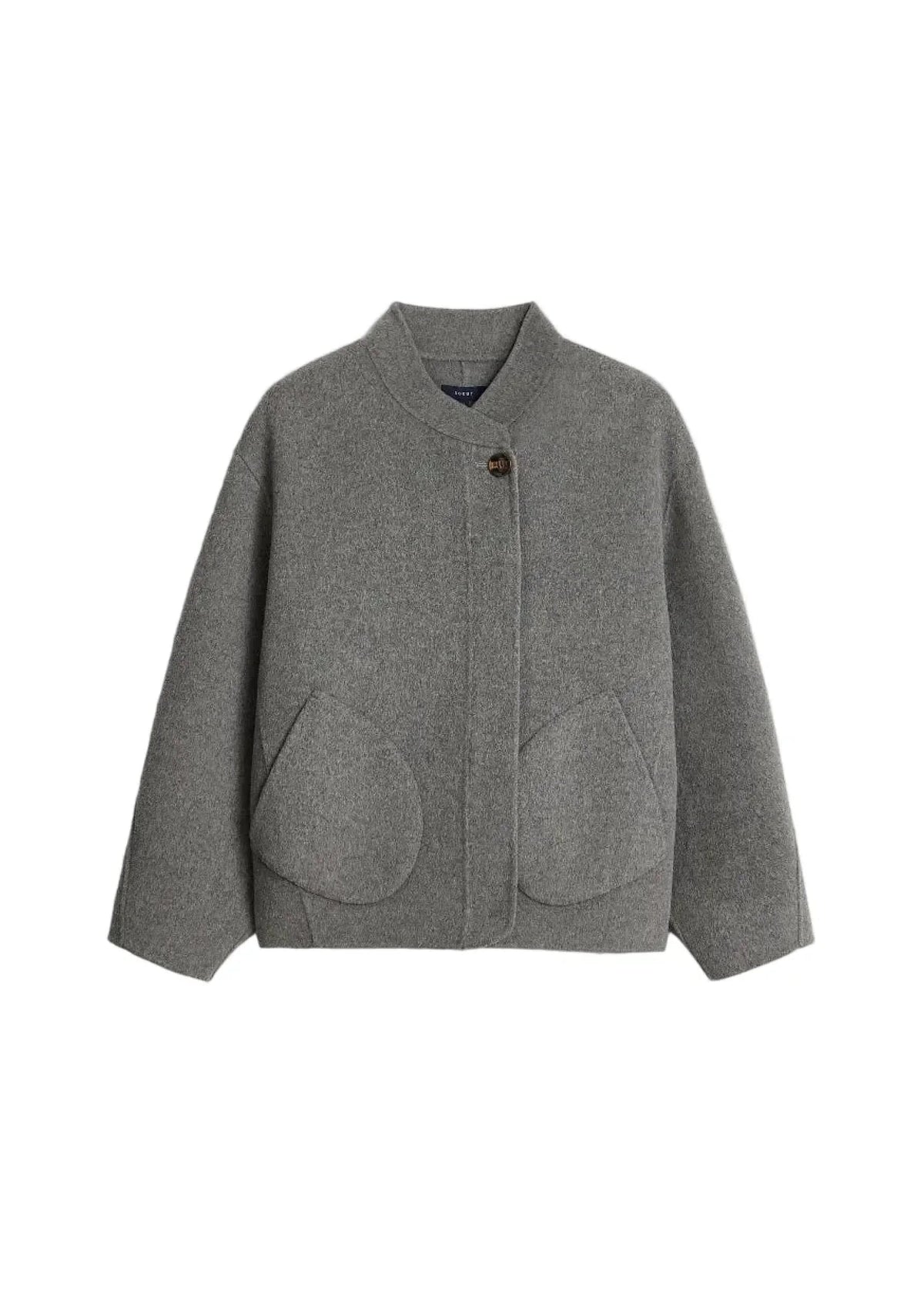 Windsor Coat in Gris, from Soeur