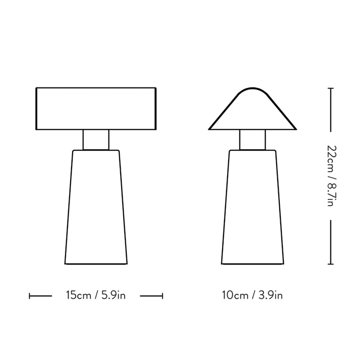 Caret Portable Table Lamp