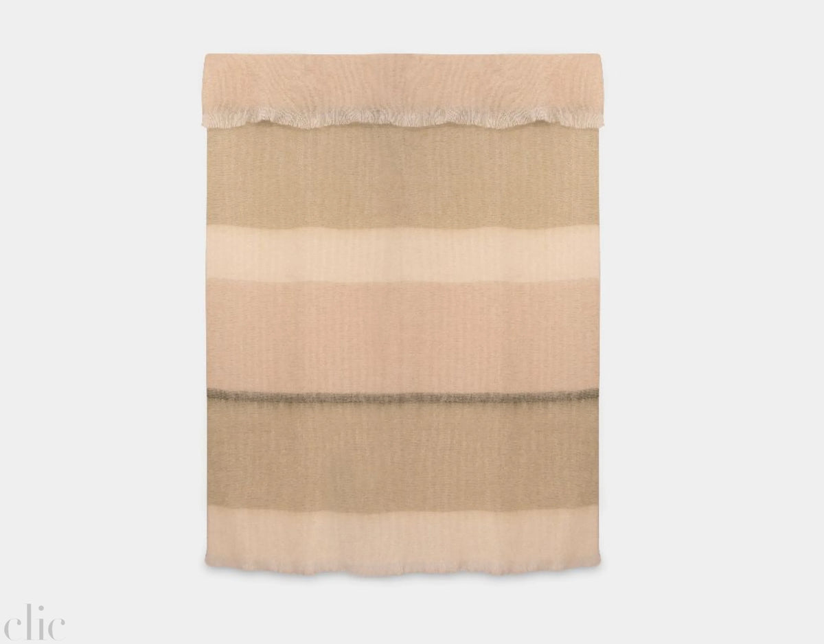 Silare Mohair Throw in Sage