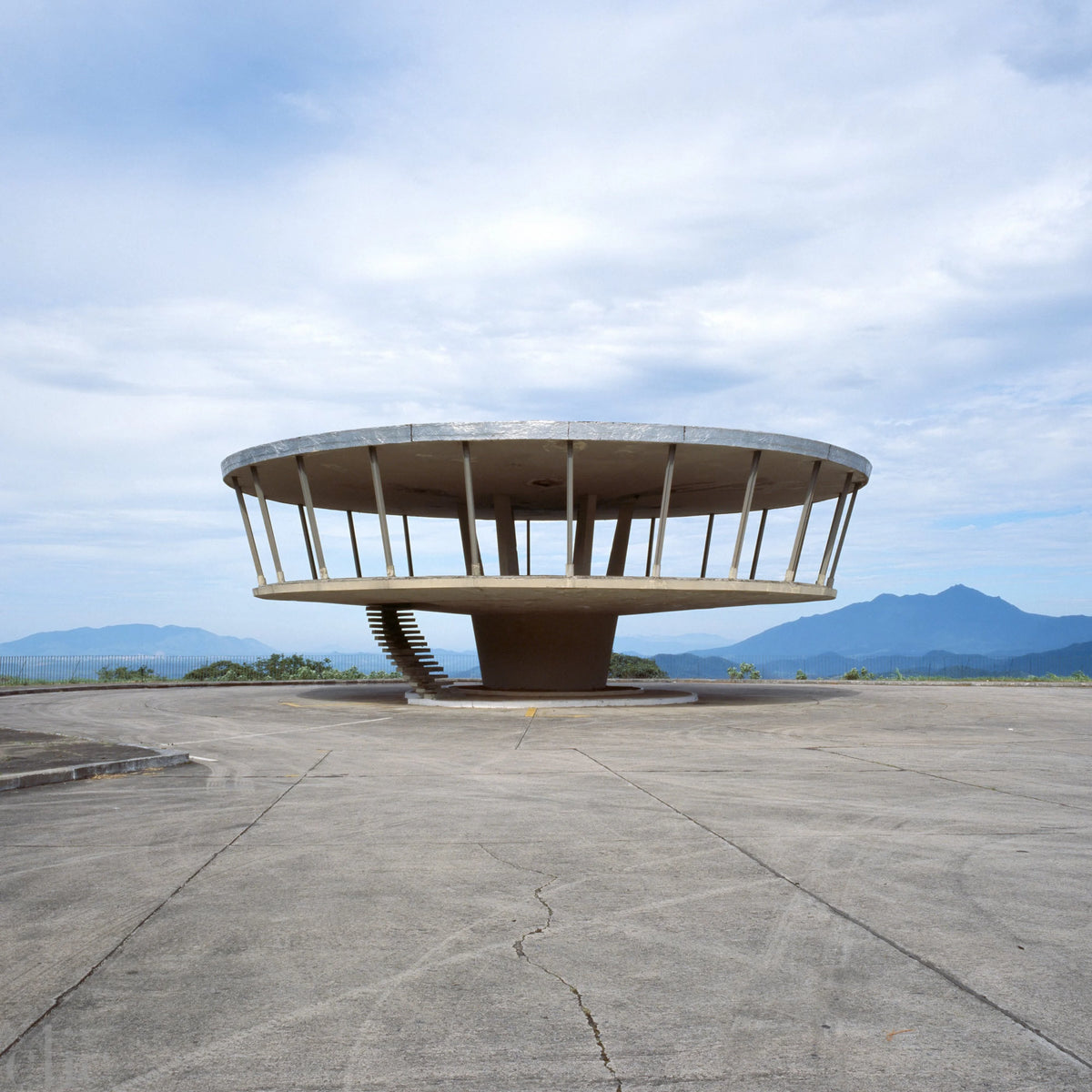 Abandoned shell of the former Mirante Belvedere restaurant, Petropolis, Brazil by Magda Biernat