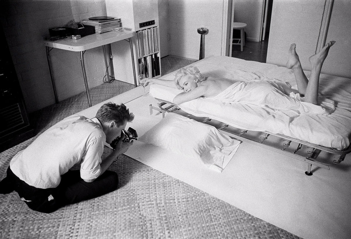 Marilyn Monroe with Douglas Kirkland 1961 by Douglas Kirkland