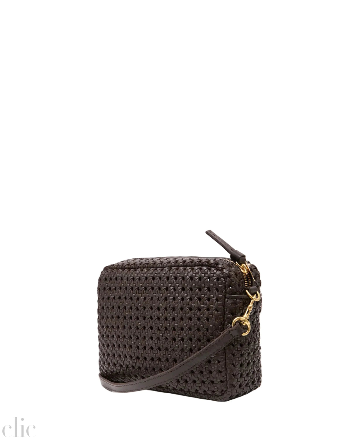 Midi Sac in Chocolate Rattan, from Clare V
