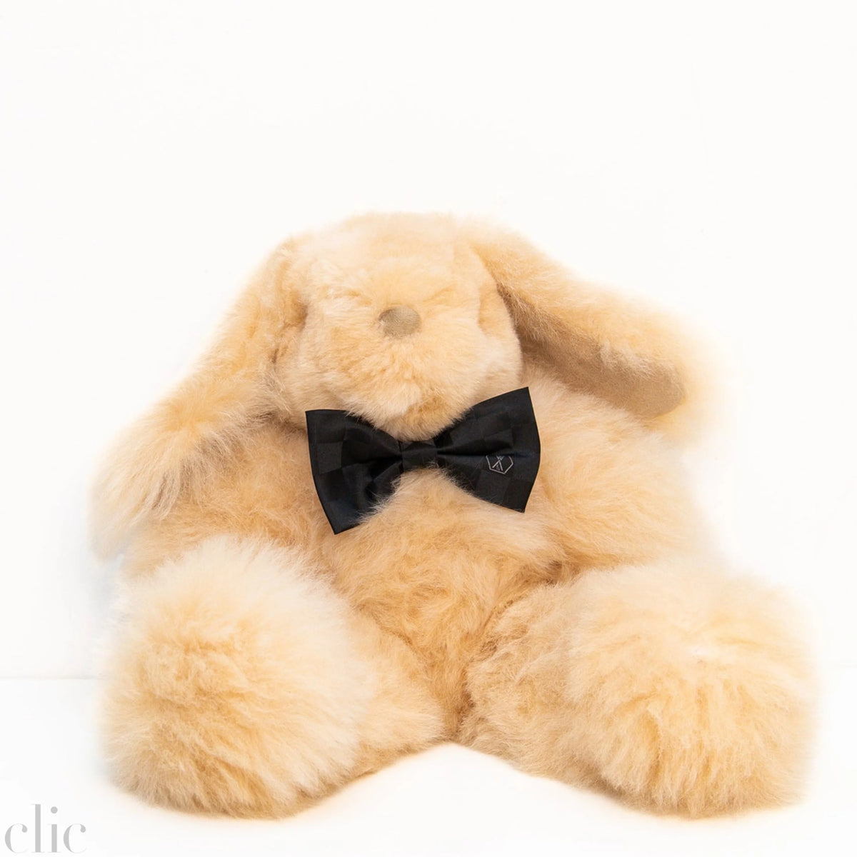 Milo Large Rabbit in Champagne, from Weich Couture Alpaca