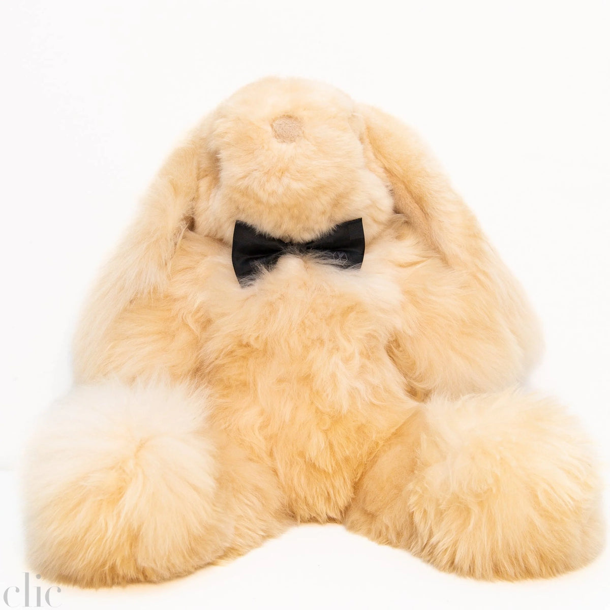 Milo Extra Large Rabbit in Champagne, from Weich Couture Alpaca