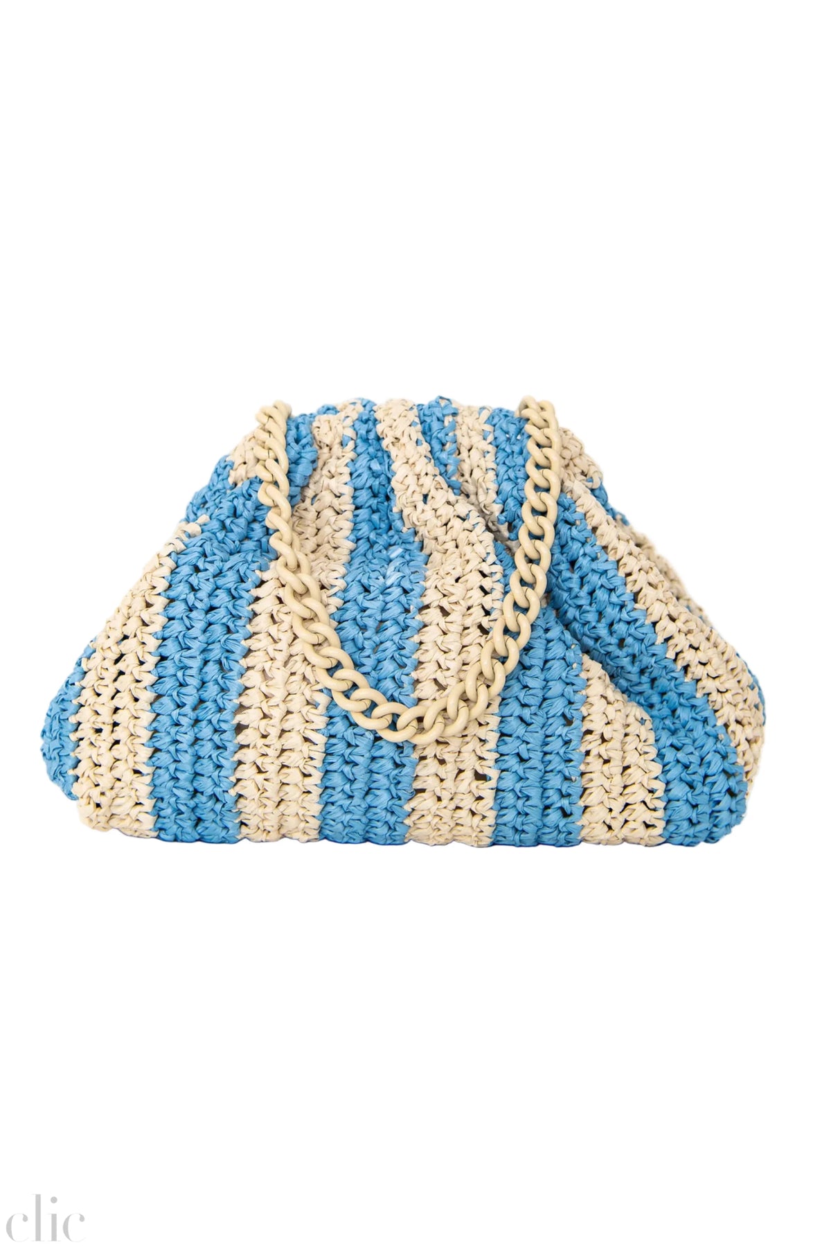 Mini Game Crochet in Light Blue, from Maria La Rosa