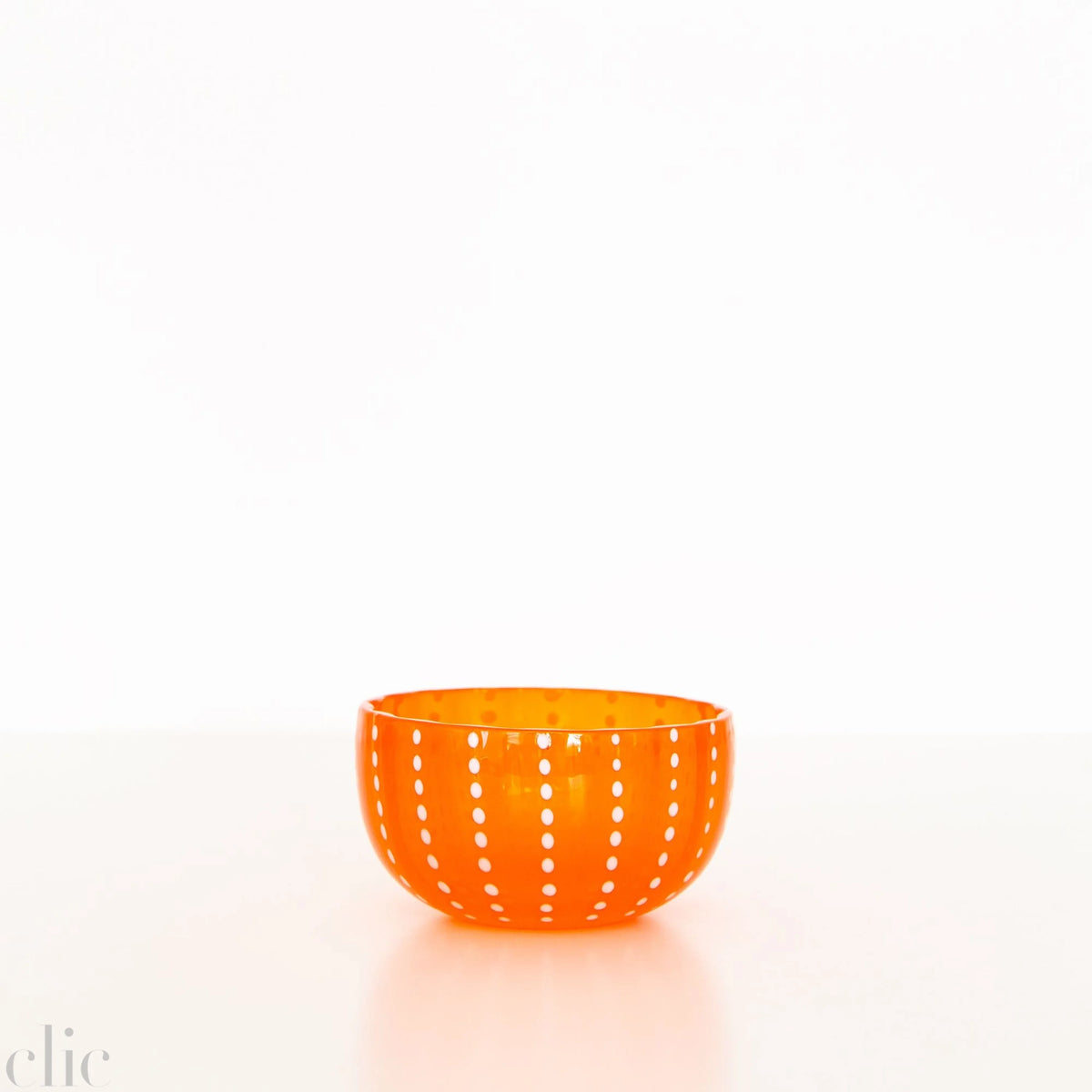 Perle Bowl in Orange, from Zafferano