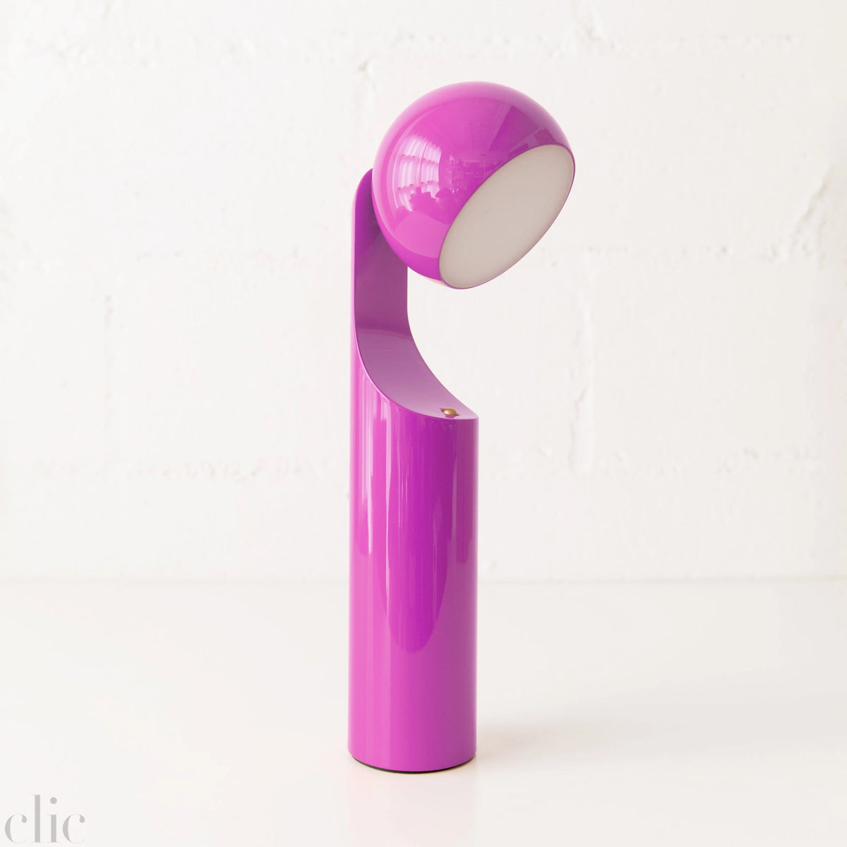 Portable Reading Lamp in Hot Pink