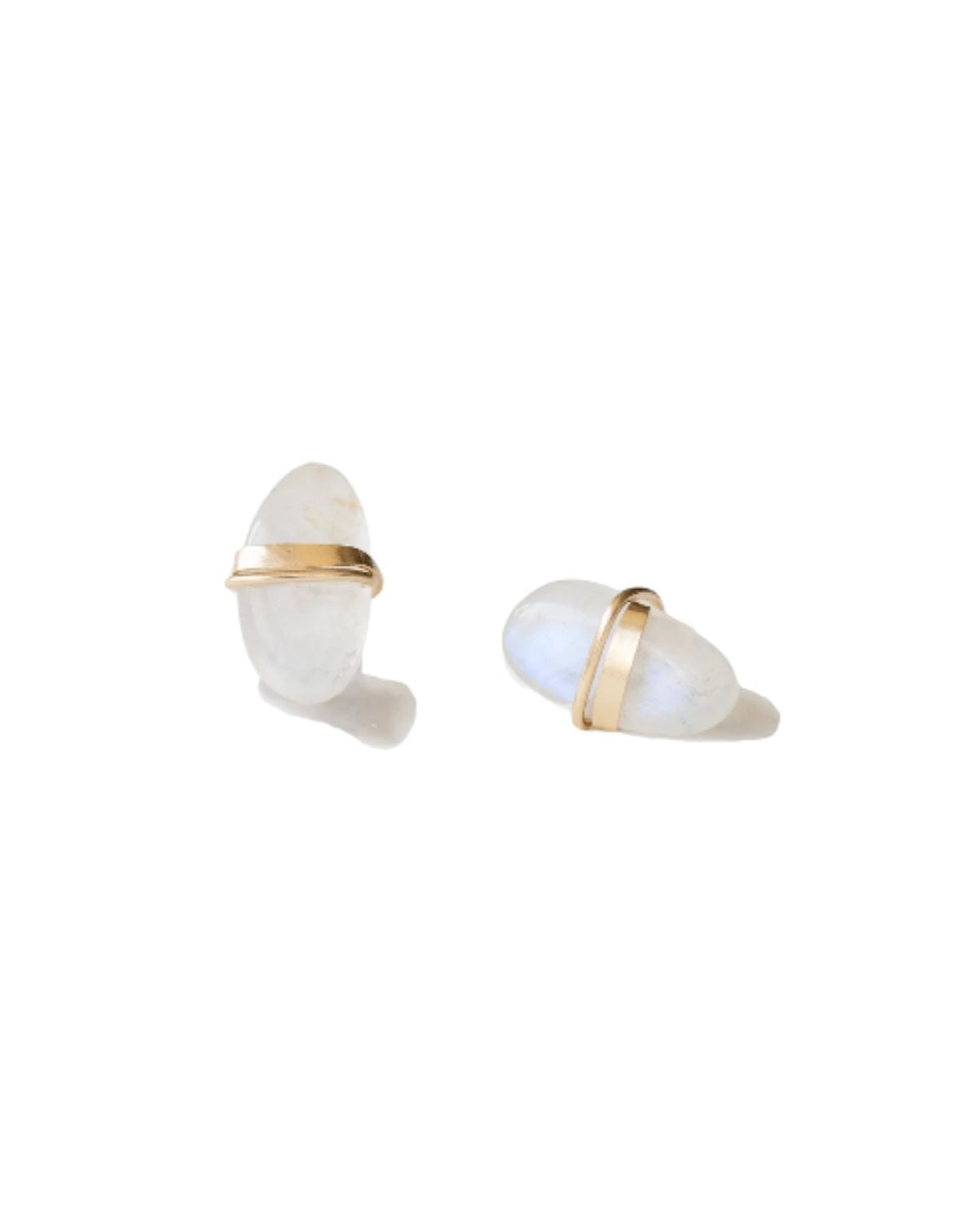 Moonstone Stud Earrings, from Mary Macgill
