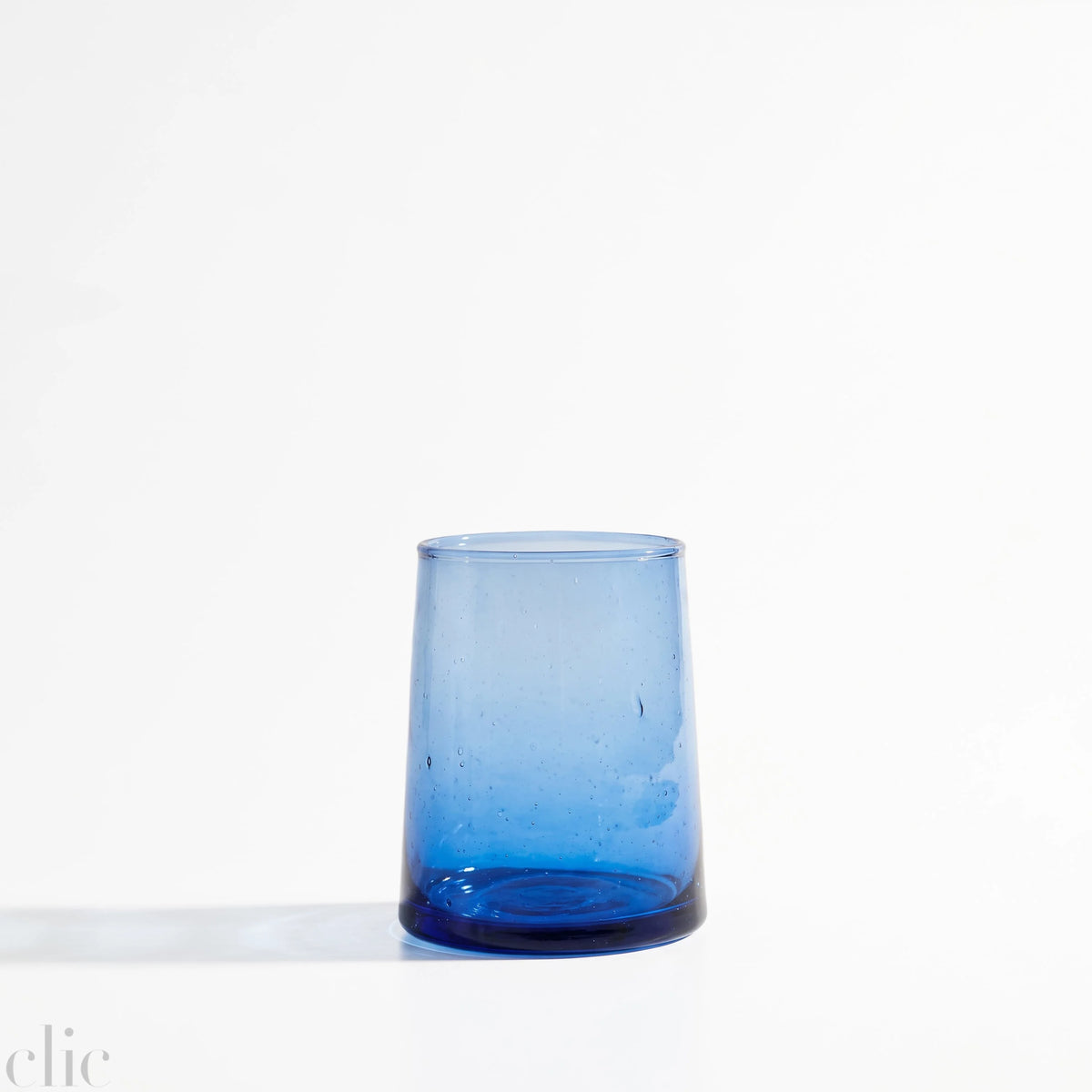 Moroccan Cone Glassware in Blue