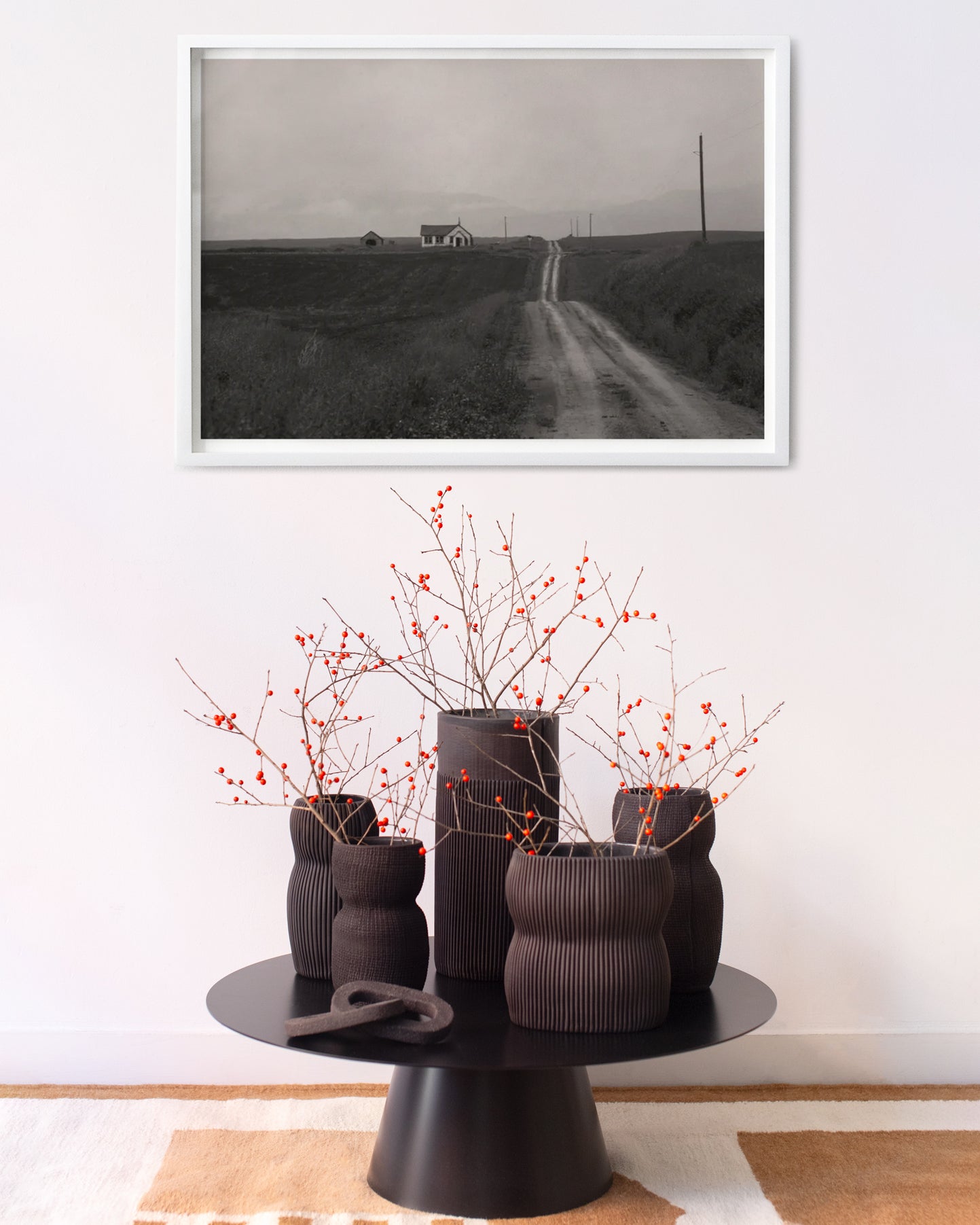 Muddy Road Burley, Idaho, 1984 by Drew Carolan