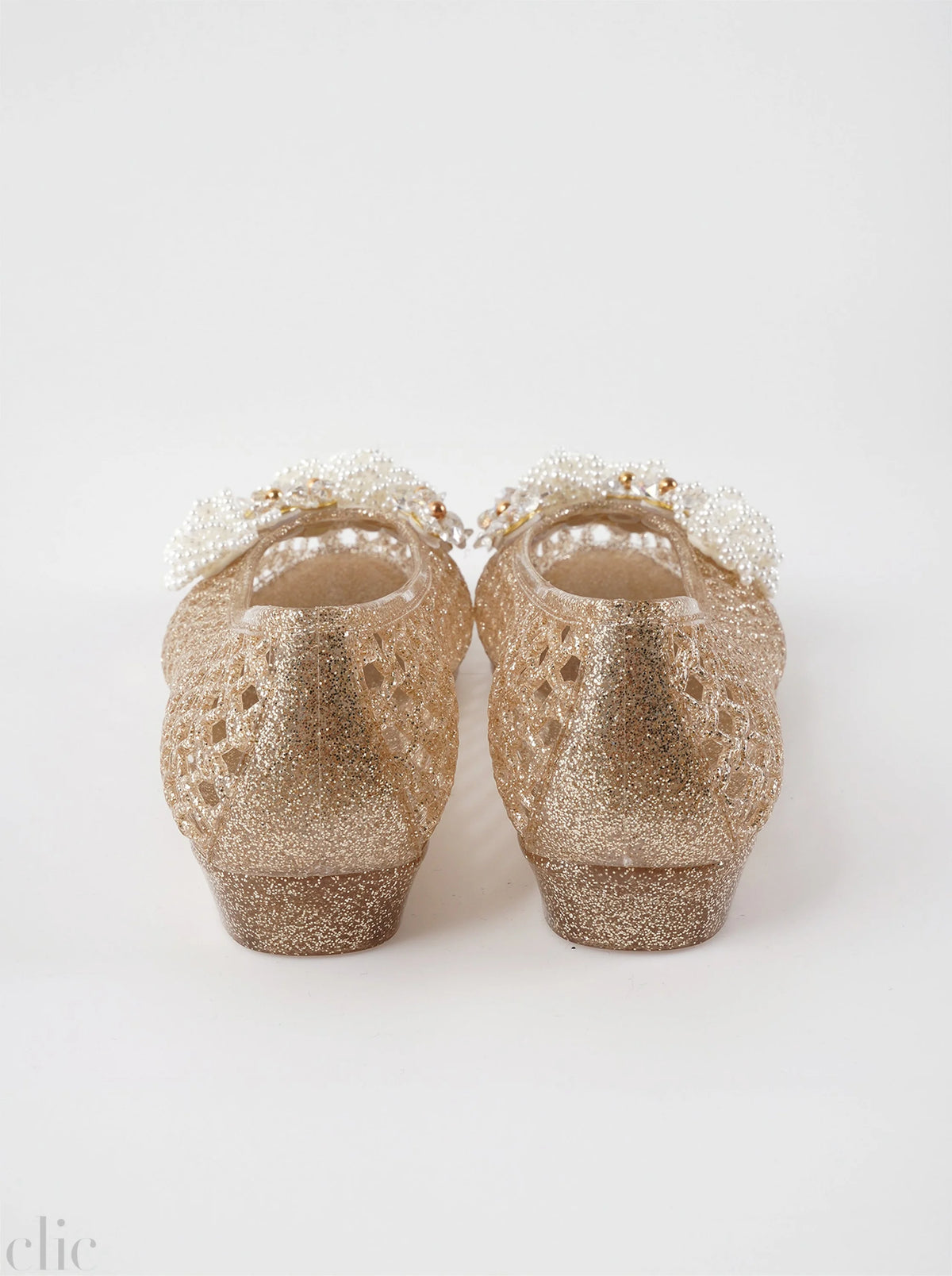 Muse Ballet Shoe in Gold, from Heavenly Jelly