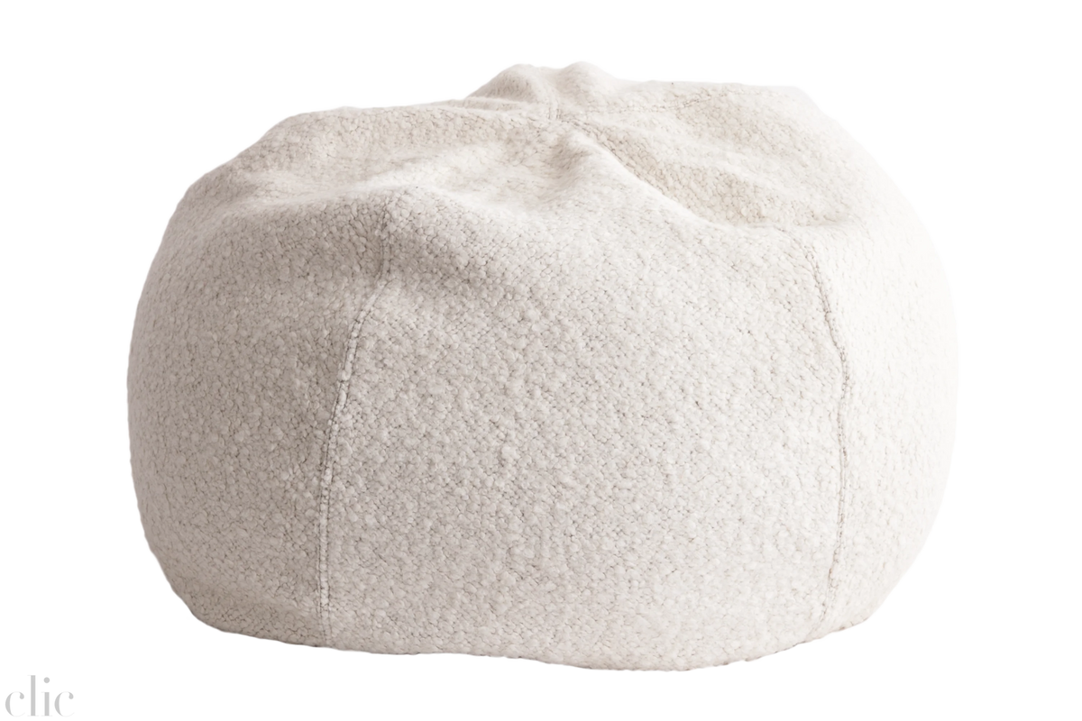 Yeti Pouf in Blanc, from Maison de vancanes