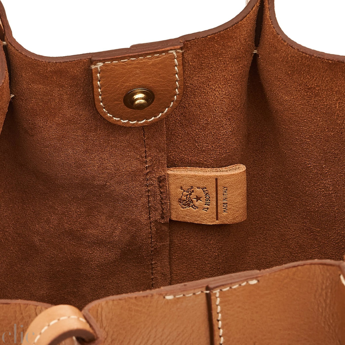 Nina Crossbody Bag in Gianduia, from IL Bisonte