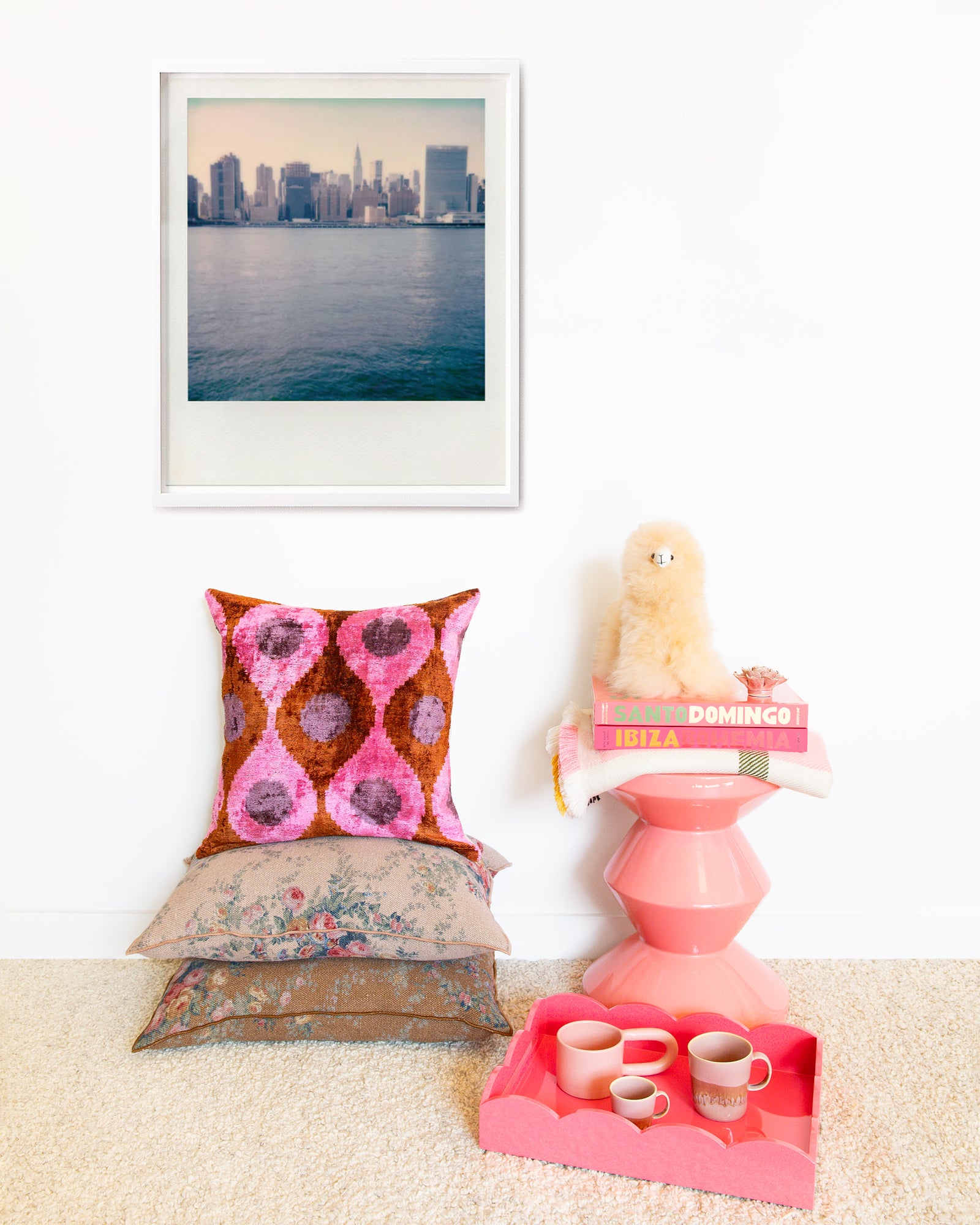 NYC Skyline Polaroid by Dhagpo Lobsang