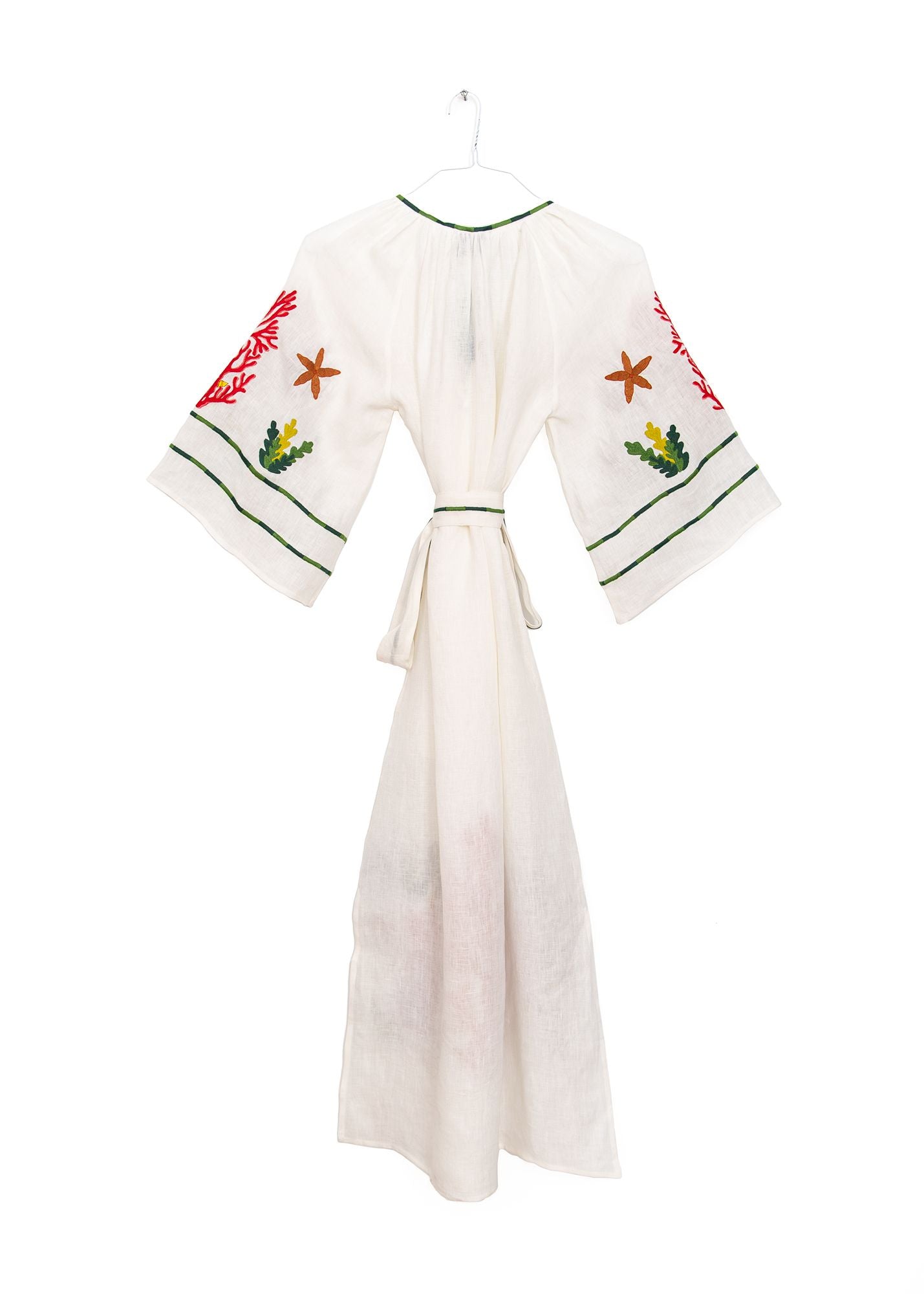 Sea Life Veronica Dress in Natural, from Benaras by Citrus