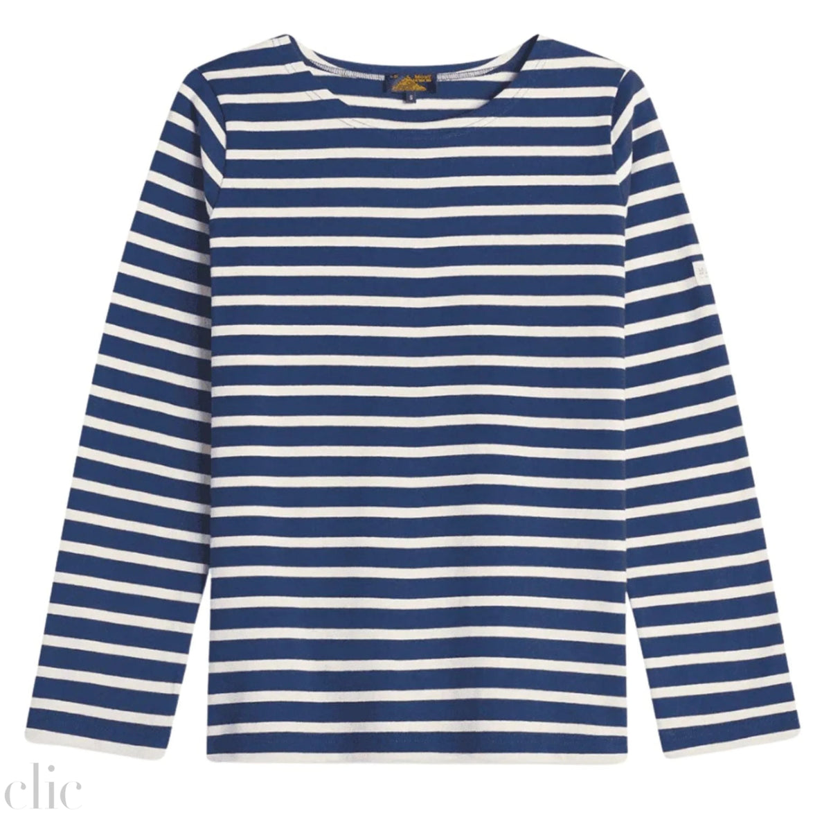 Tilda Mariniere Long Sleeve in Off Navy, from Le Mont Saint Michel