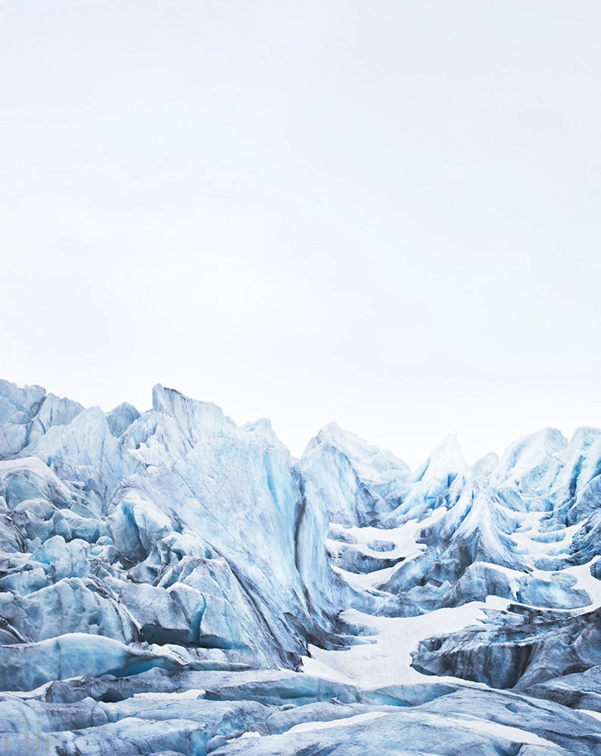 Nigardsbreen, Norway, Plate I by Caleb Cain Marcus