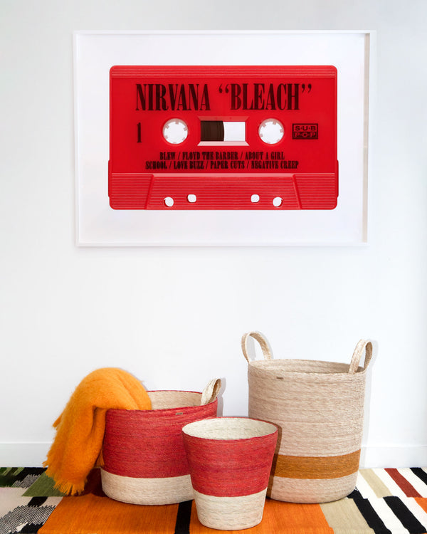 Nirvana - Bleach Red by Julien Roubinet