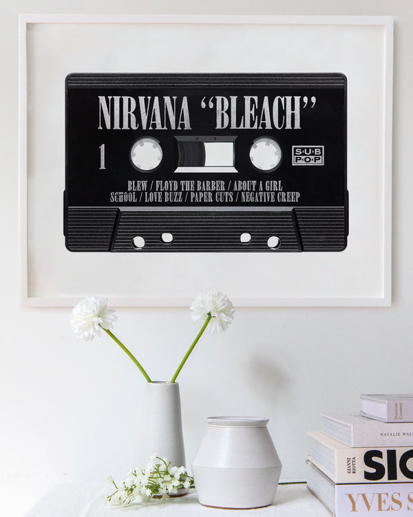 Nirvana - Bleach by Julien Roubinet