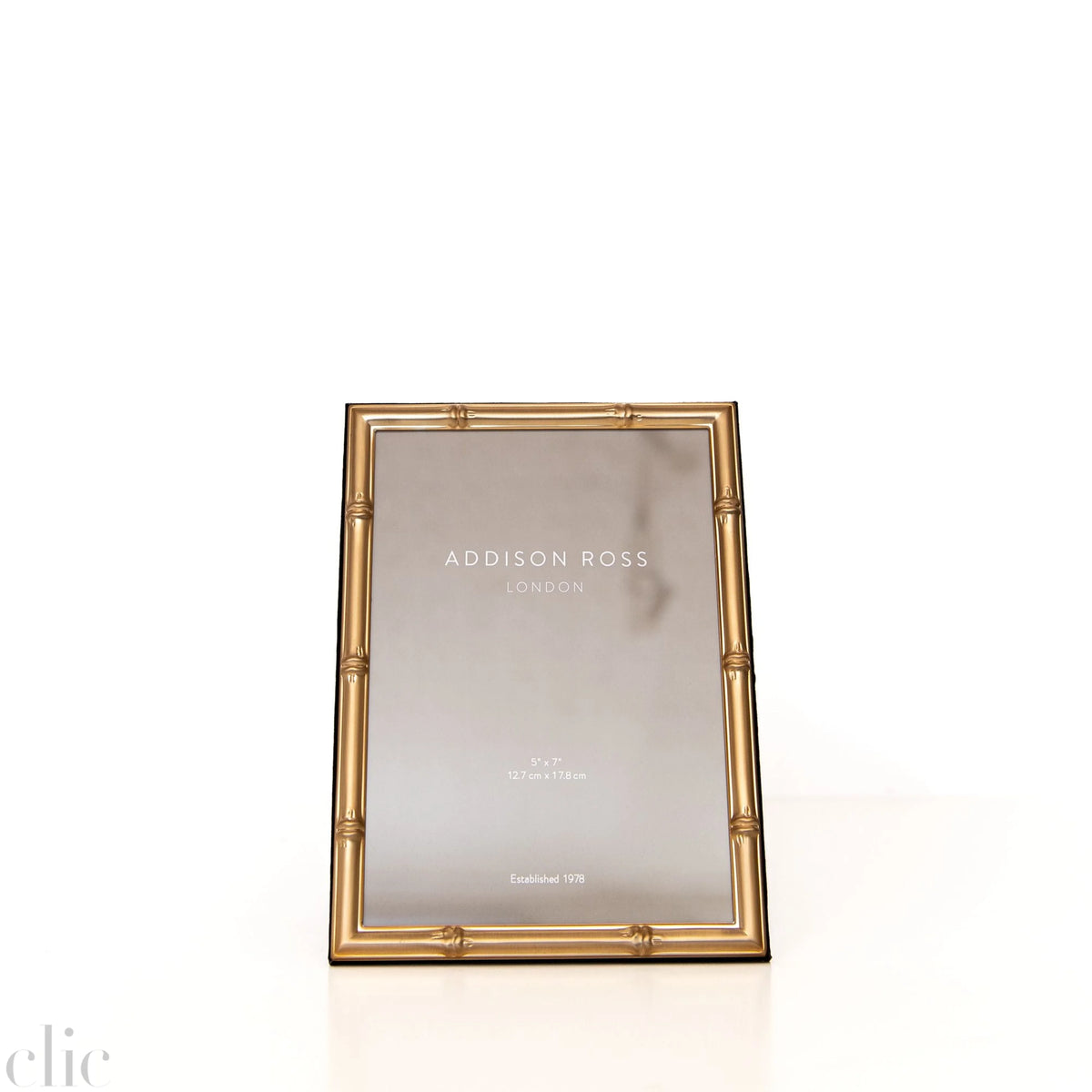 Bamboo Frame in Mat Gold