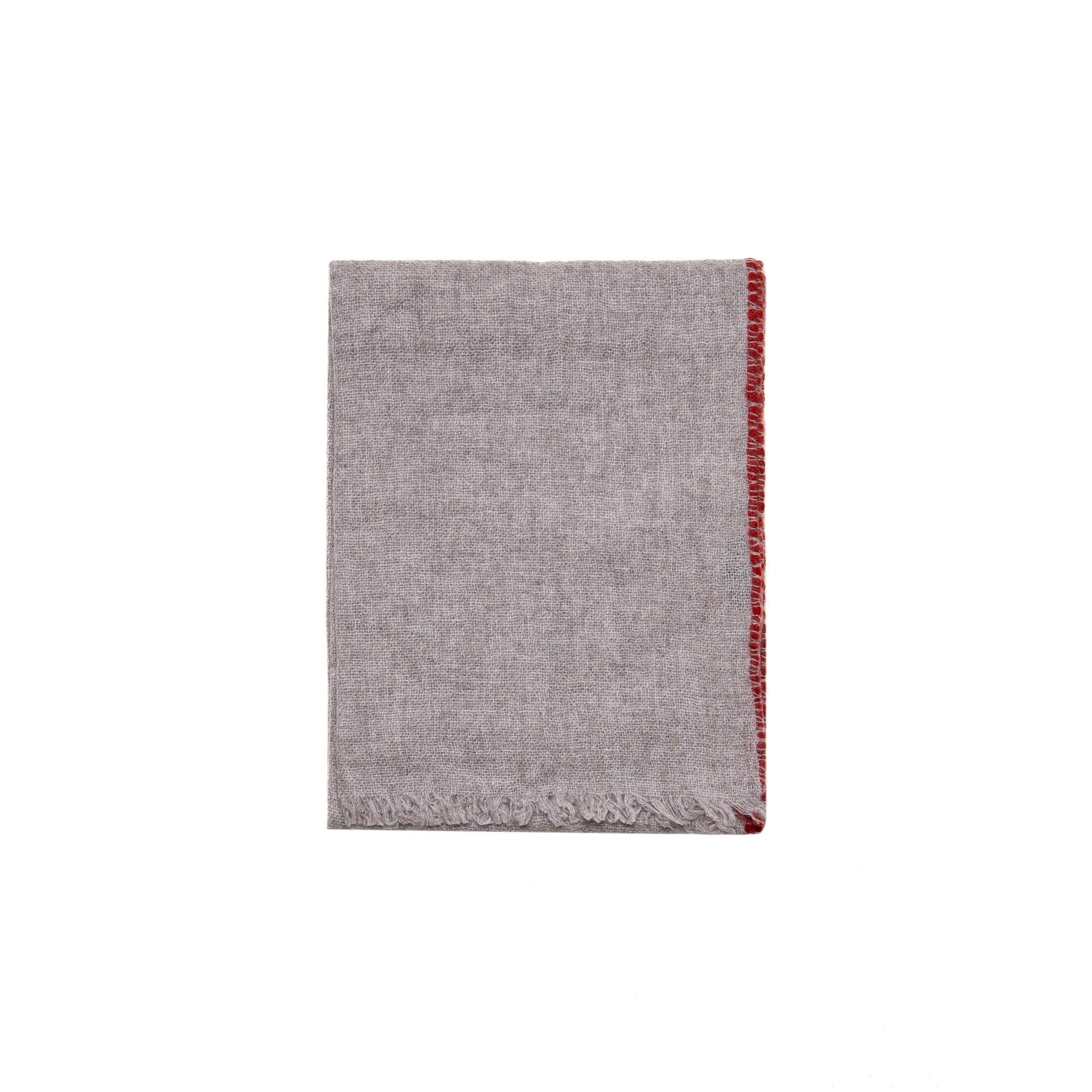 Weaver Cashmere Scarf in Grey, from Oats and Rice