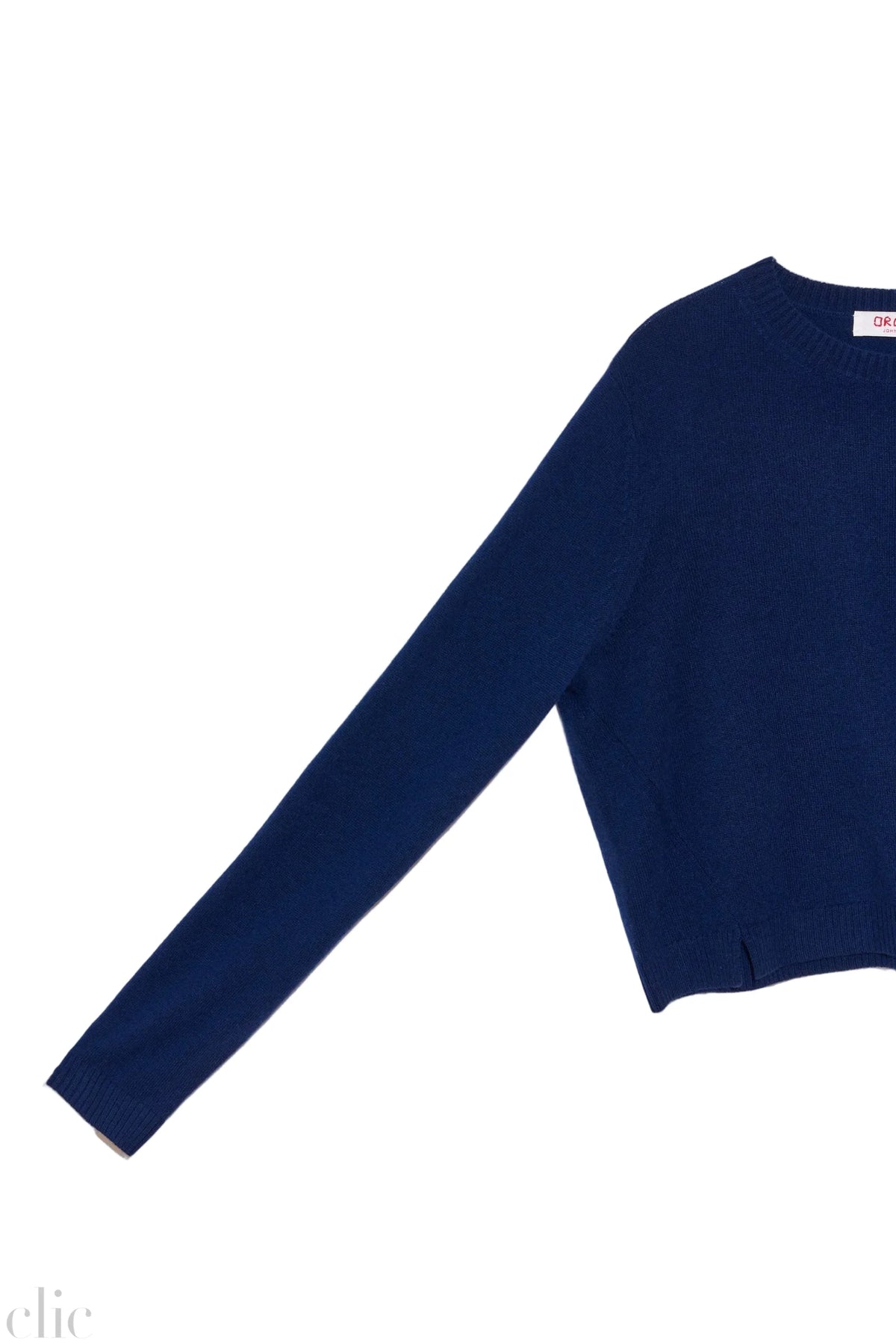 Nina Crop Jumper in Midnite, from Organic by John Patrick