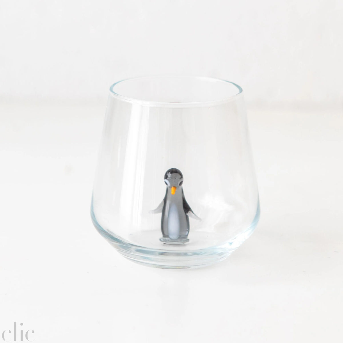 Penguin Drinking Glass