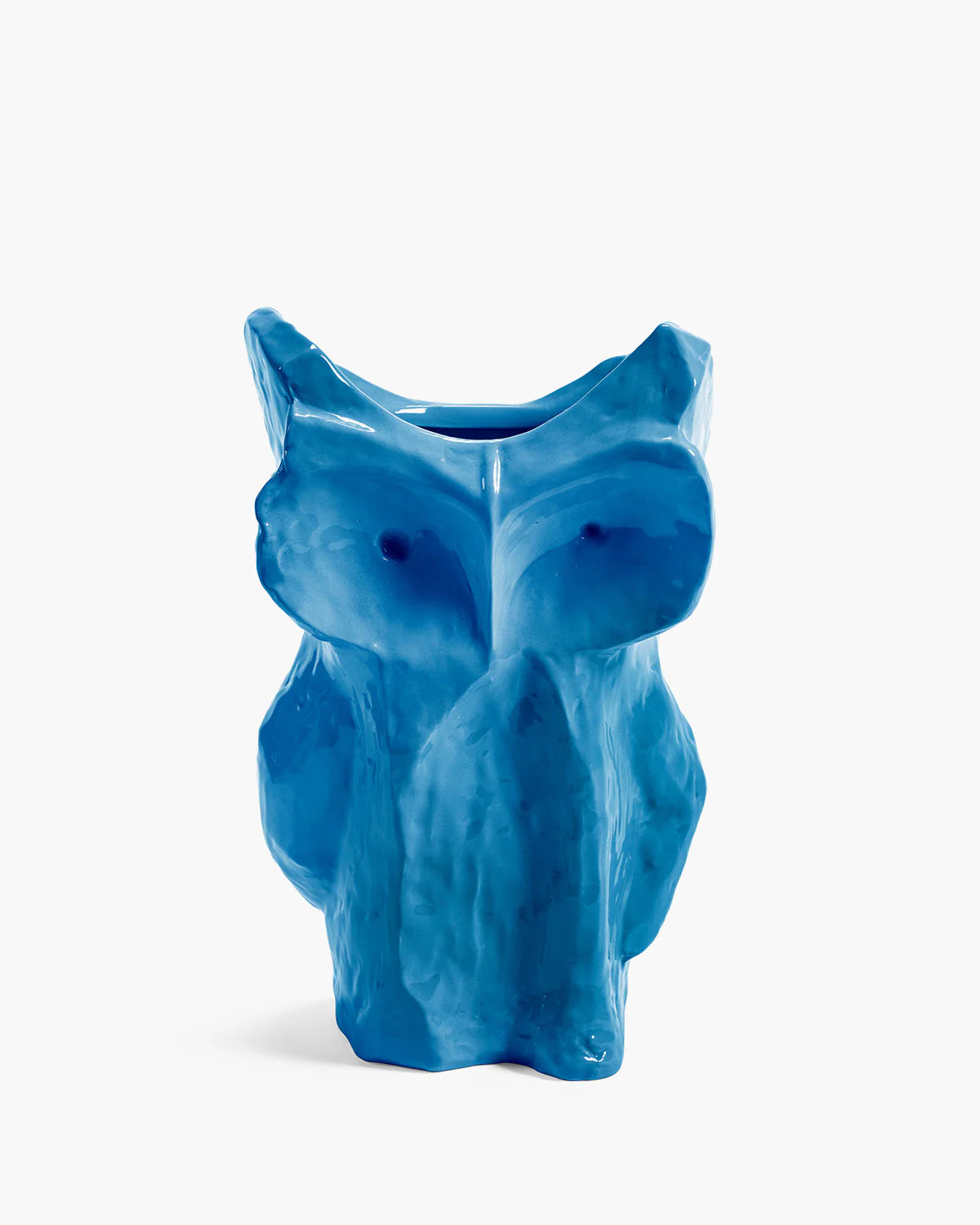 Owl Vase in Blue After Midnight, from Serax