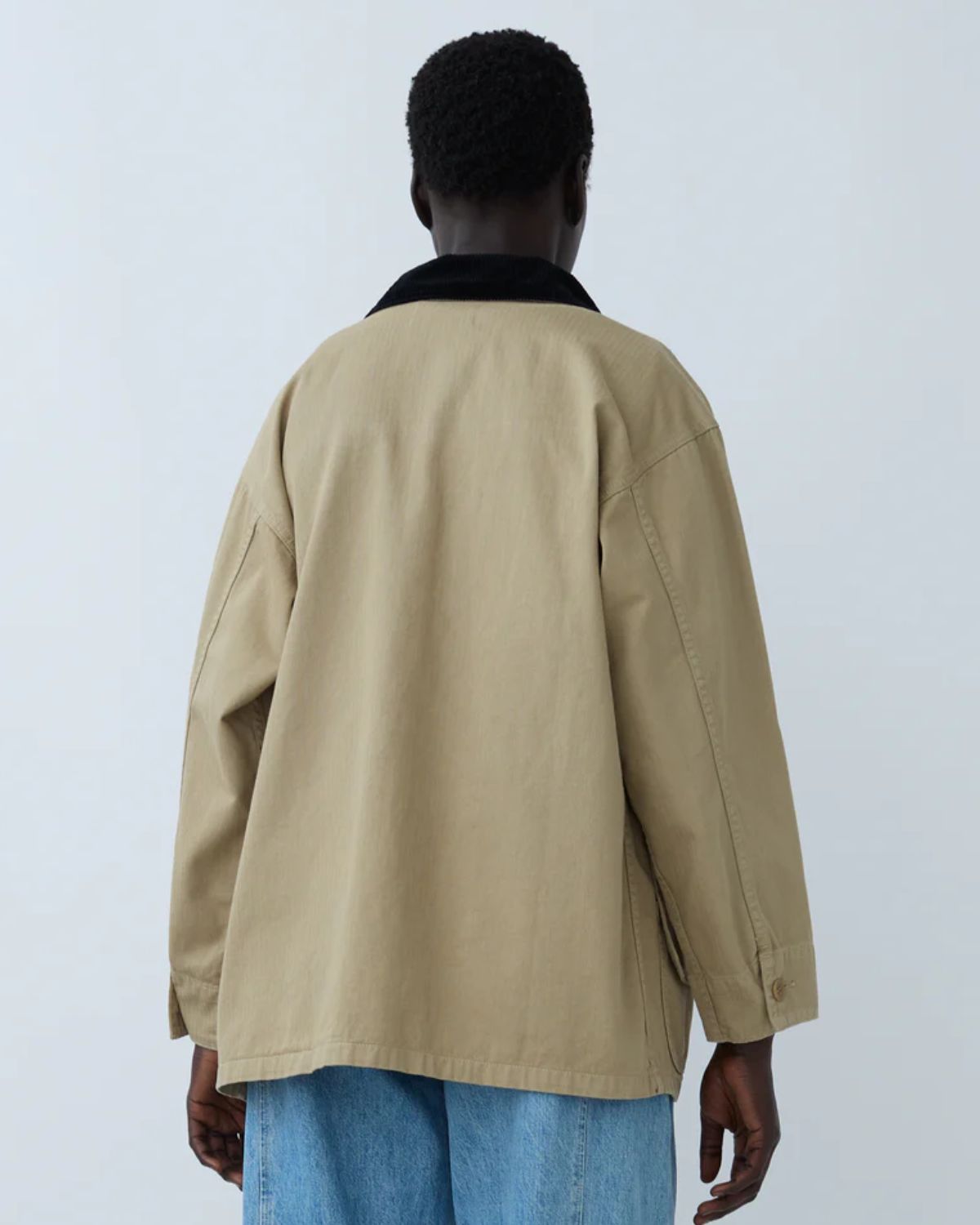 Painter Coat in Ecru, from Shaina Mote