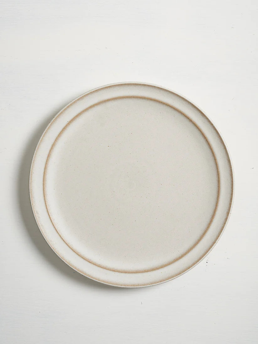 Large Pillar Plate in Oat, from Standard Affair