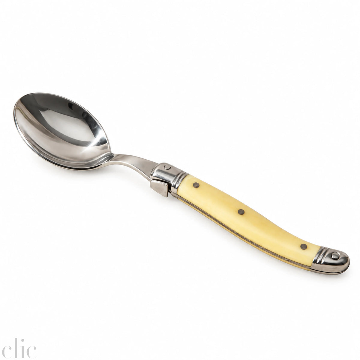 Laguiole Coffee Spoon in Pale Horn, from Jean Neron