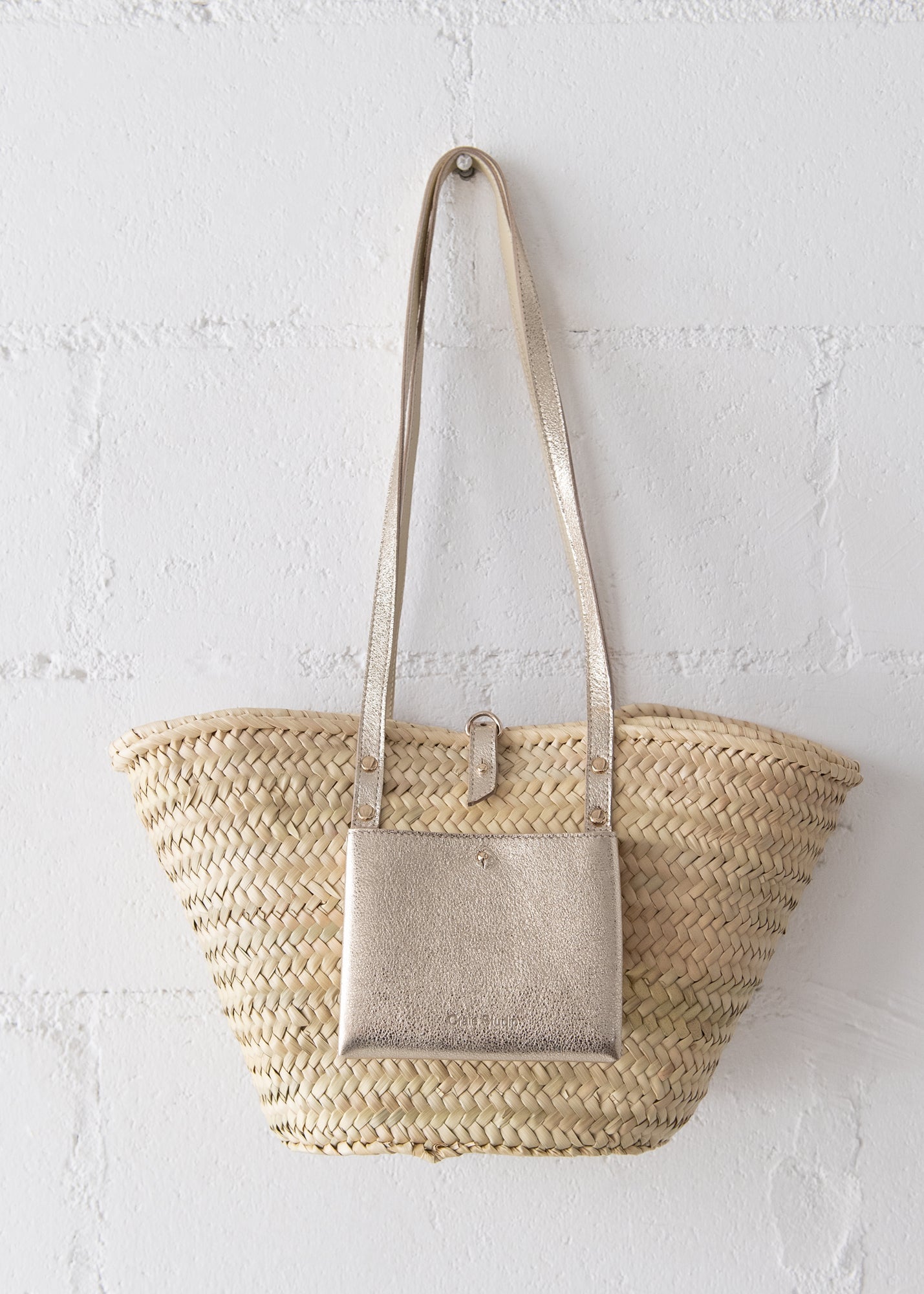 Panier II Bag in Or, from Craie Studio