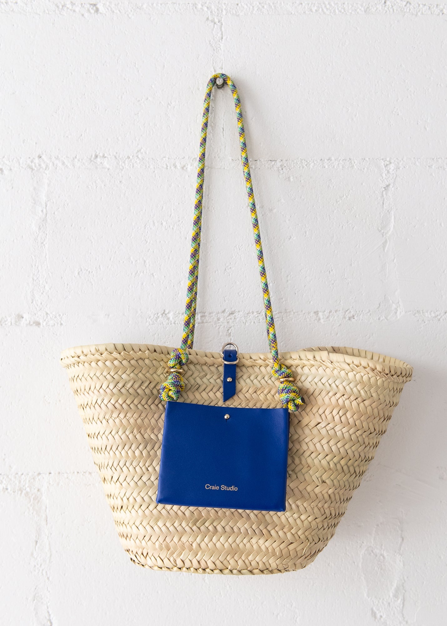 Panier Calanques Bag in Klein Brésil, from Craie Studio