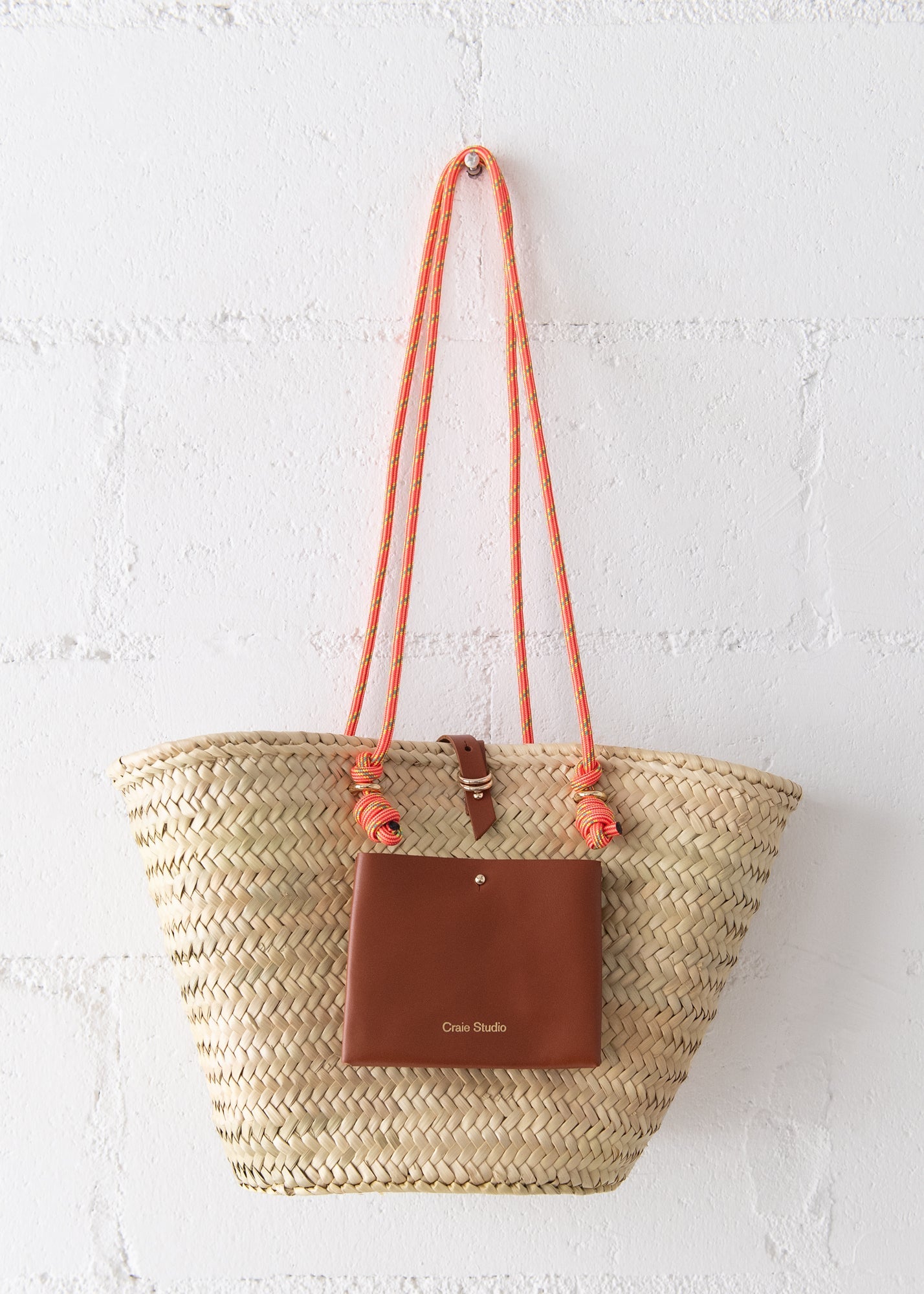 Panier Calanques Bag in Tan Rose, from Craie Studio