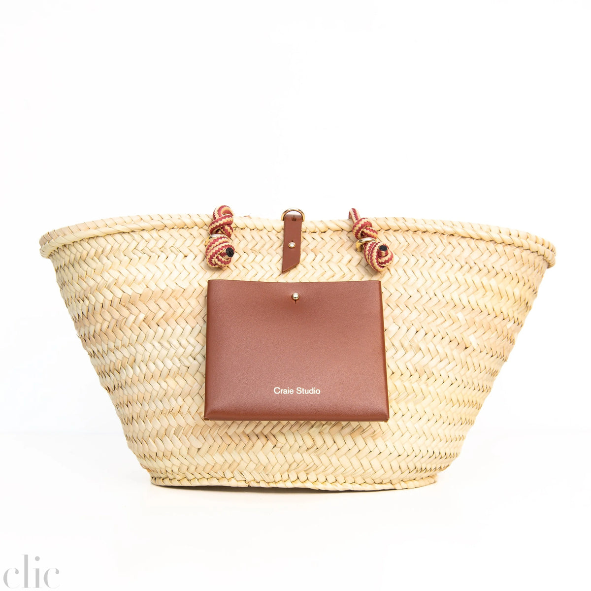 Panier Calanques Bag in Tan Rose, from Craie Studio