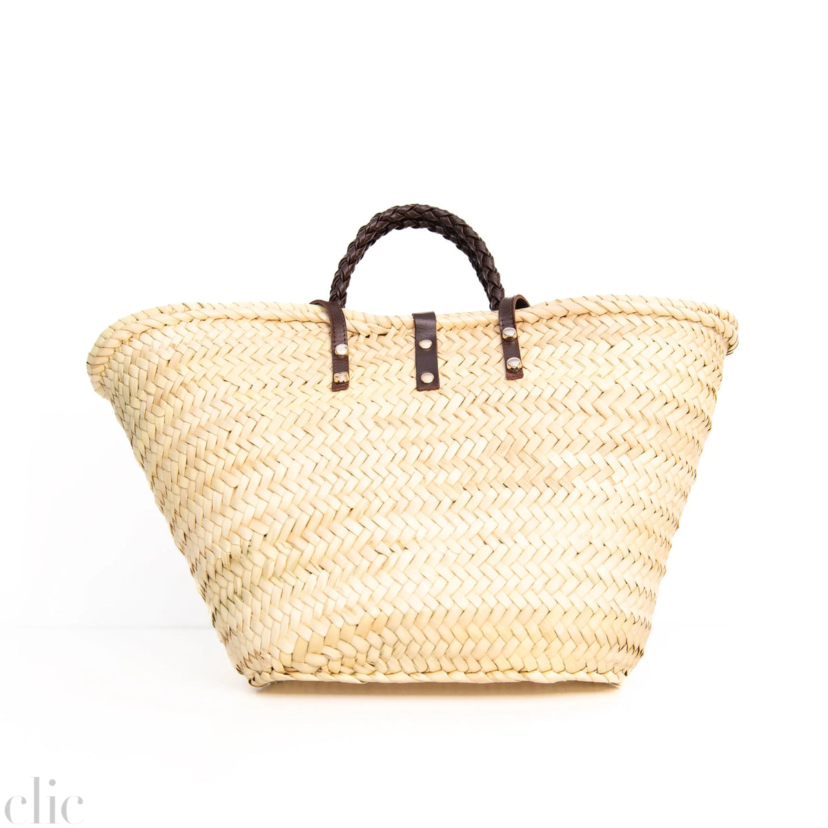 Panier Spiral Bag in Chocolate, from Craie Studio
