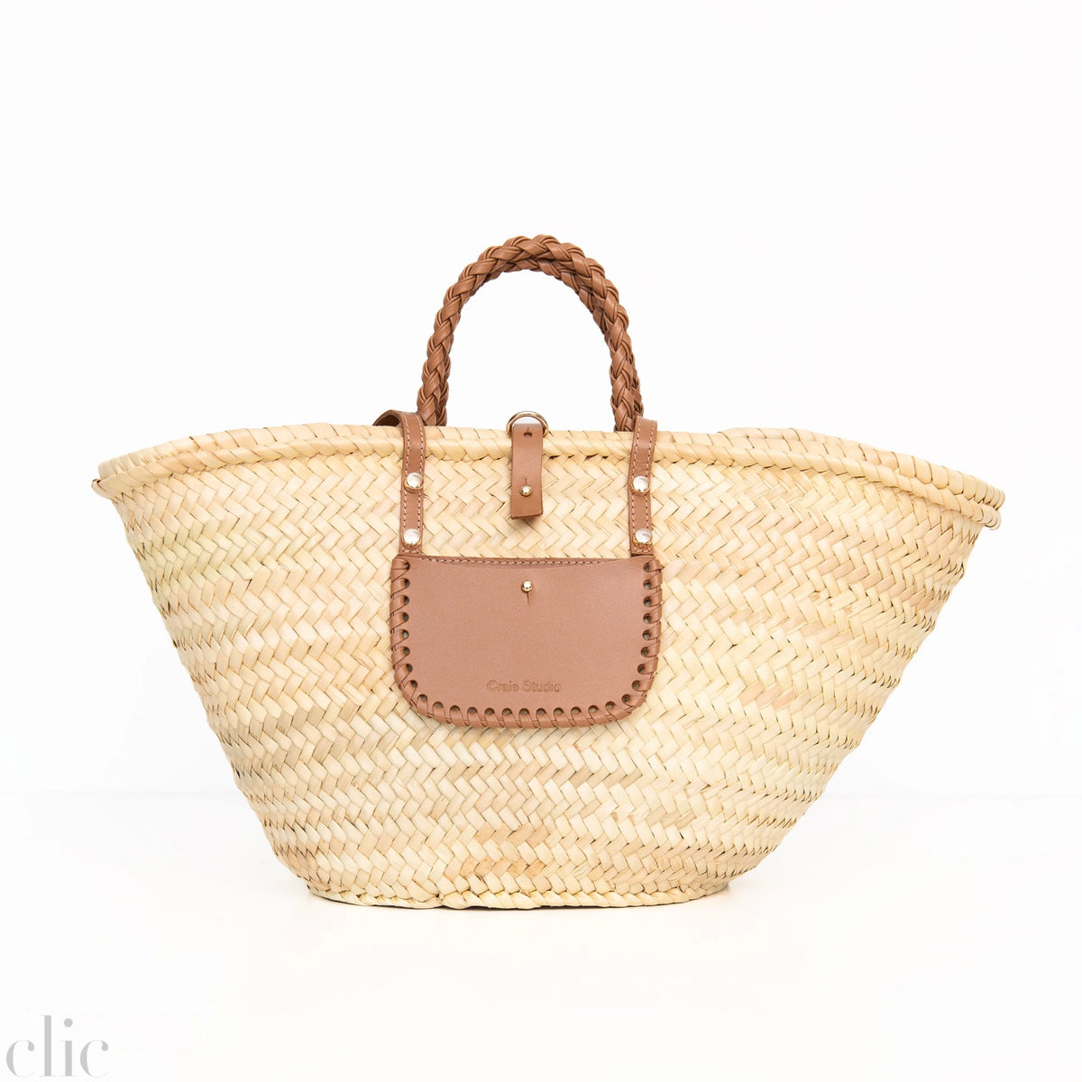 Panier Spiral Bag in Mocha, from Craie Studio